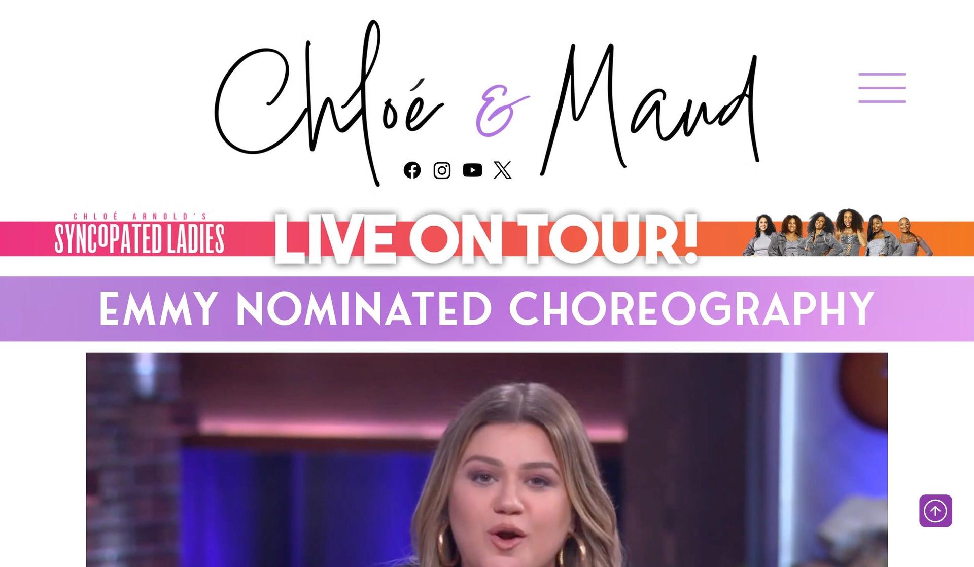Chloe and Maud-dancer websites