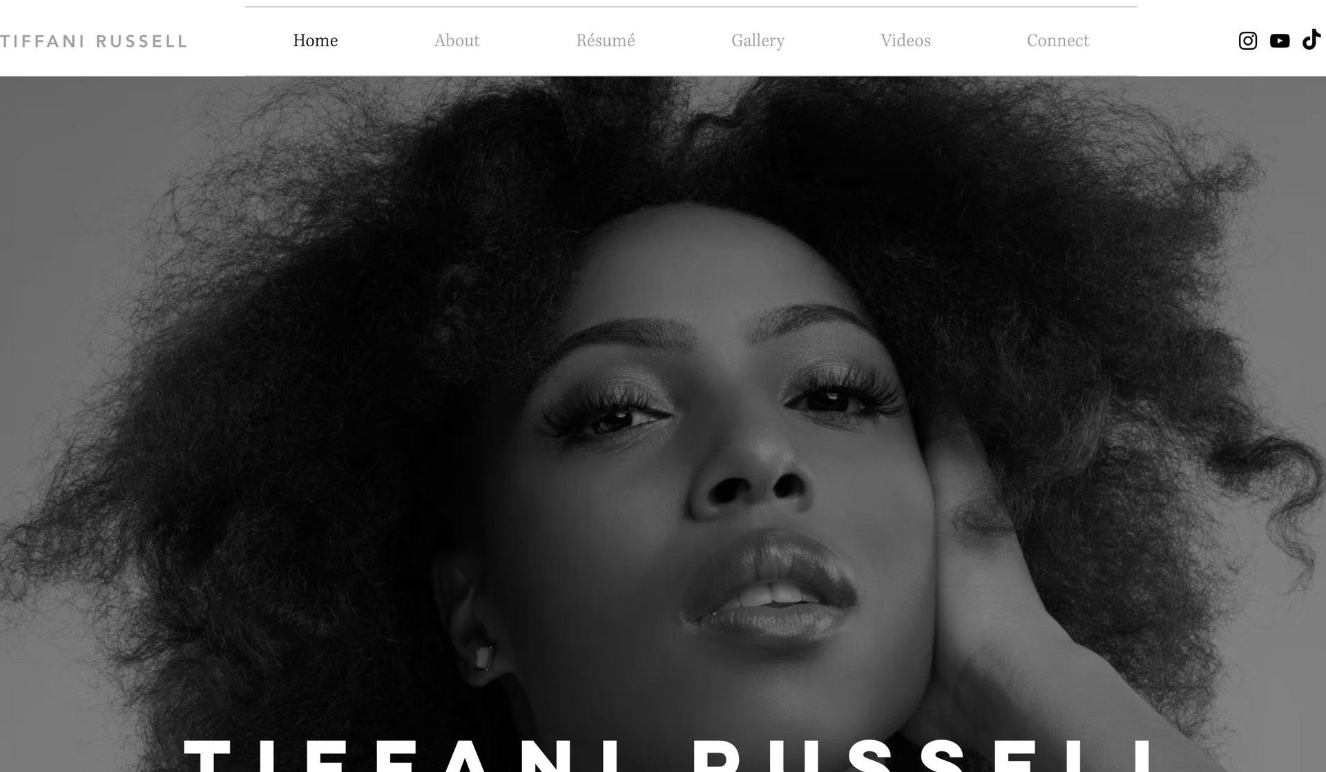Tiffani Russell-dancer websites