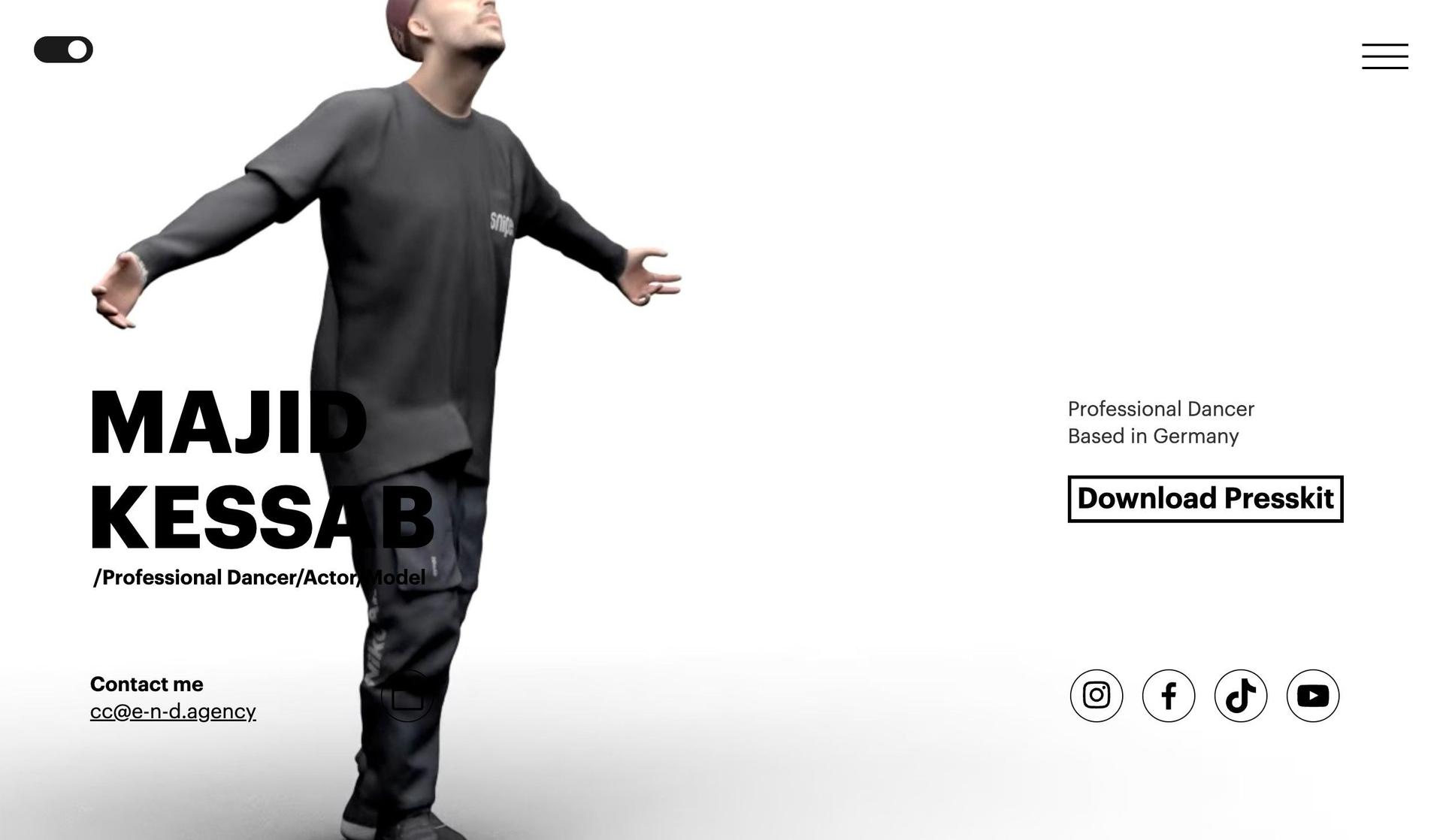 Majid Kessab-dancer websites