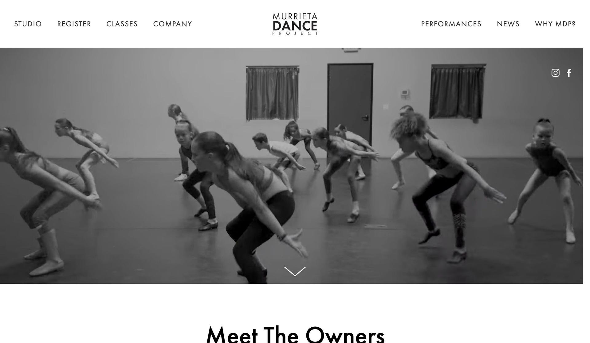 MDP Dance-dancer websites