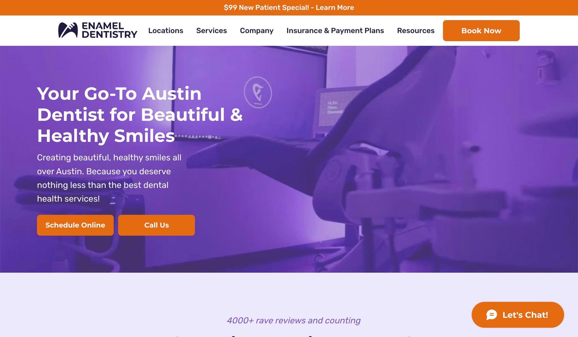 Enamel Dentistry-dental websites