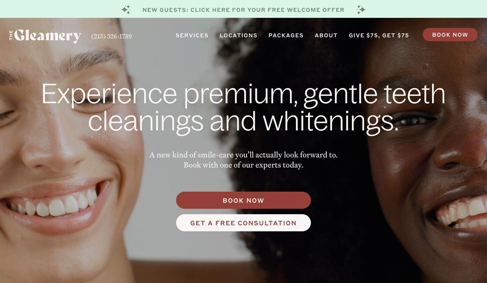 The Gleamery-dental websites
