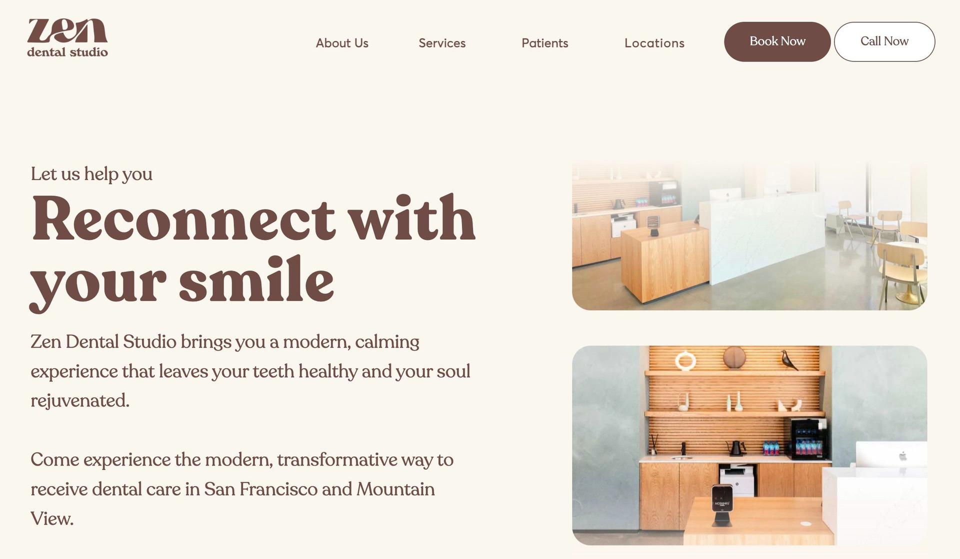 Zen Dentist-dental websites