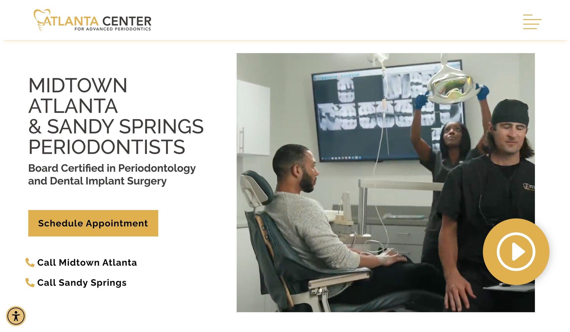 Advanced Perio Atlanta-dental websites