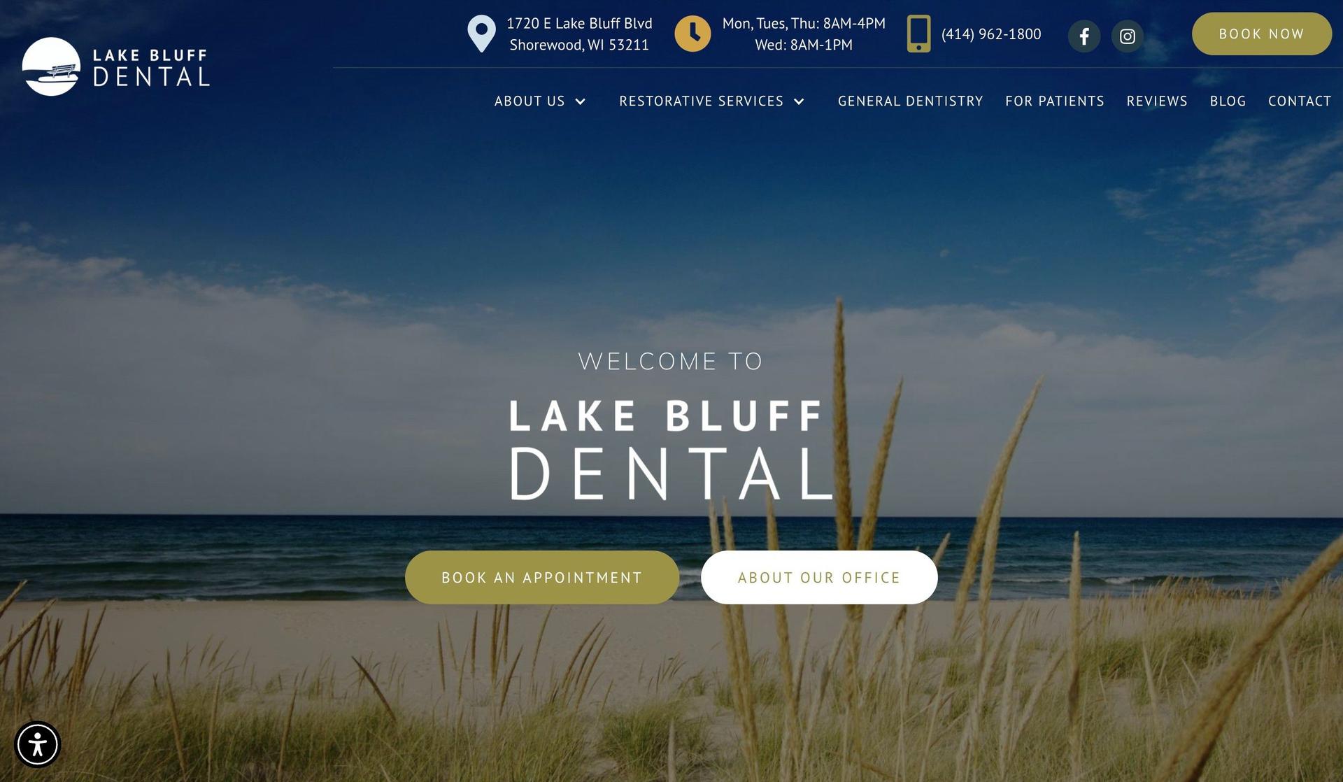 Lake Bluff Dental-dental websites