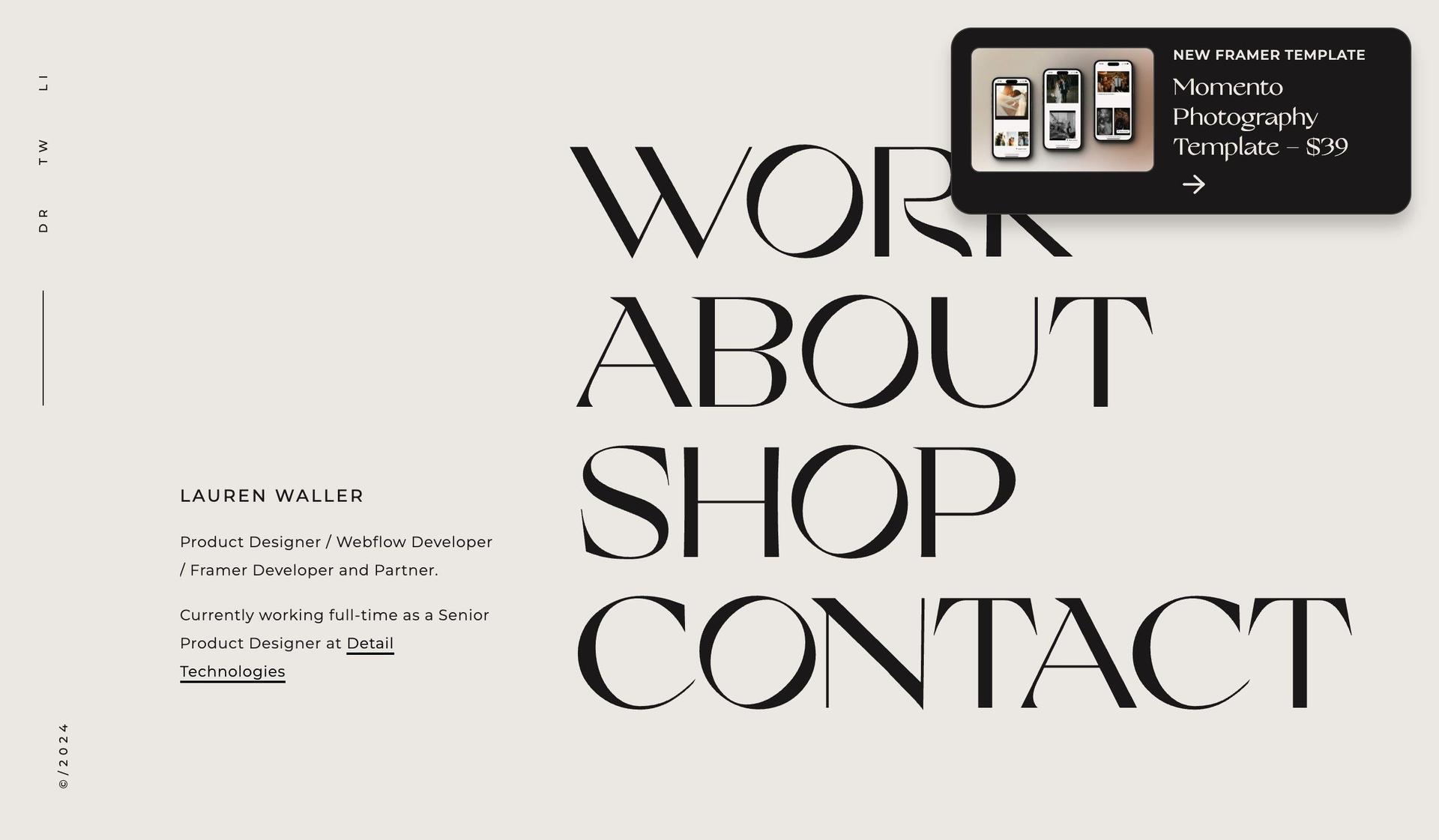 Lauren Waller-web developer portfolios