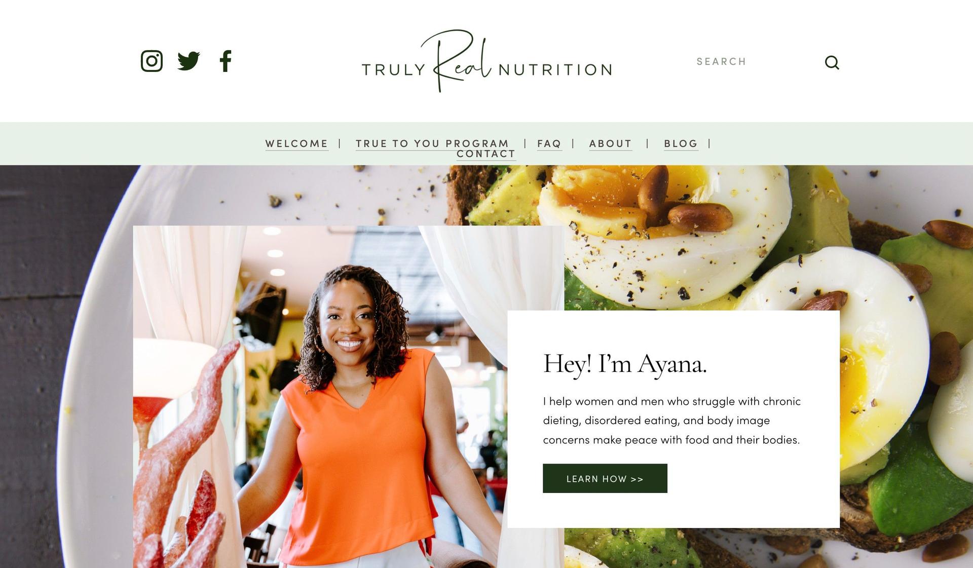 Truly Real Nutrition-nutrition websites
