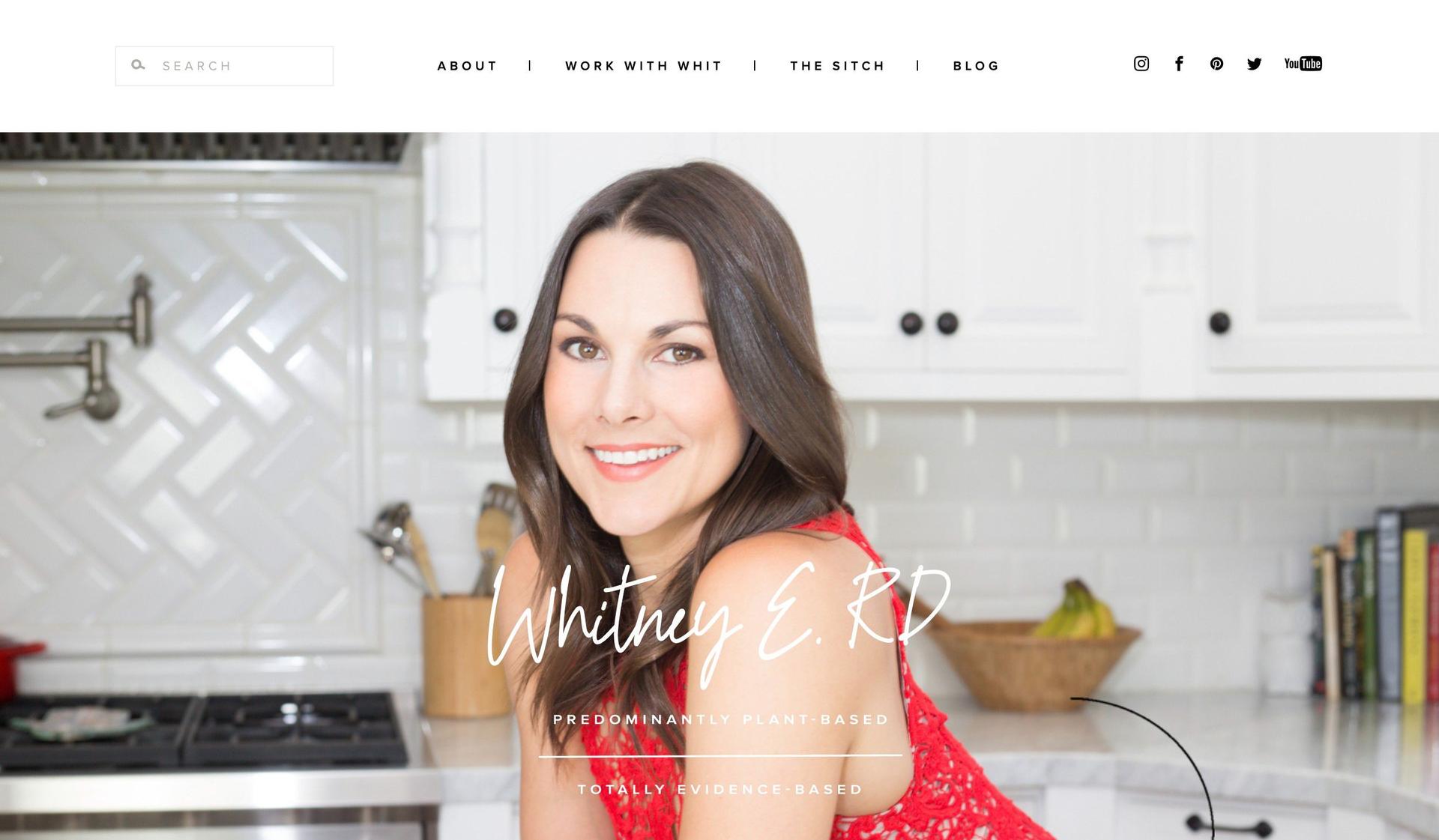 Whitney E. RD-dietitian website examples