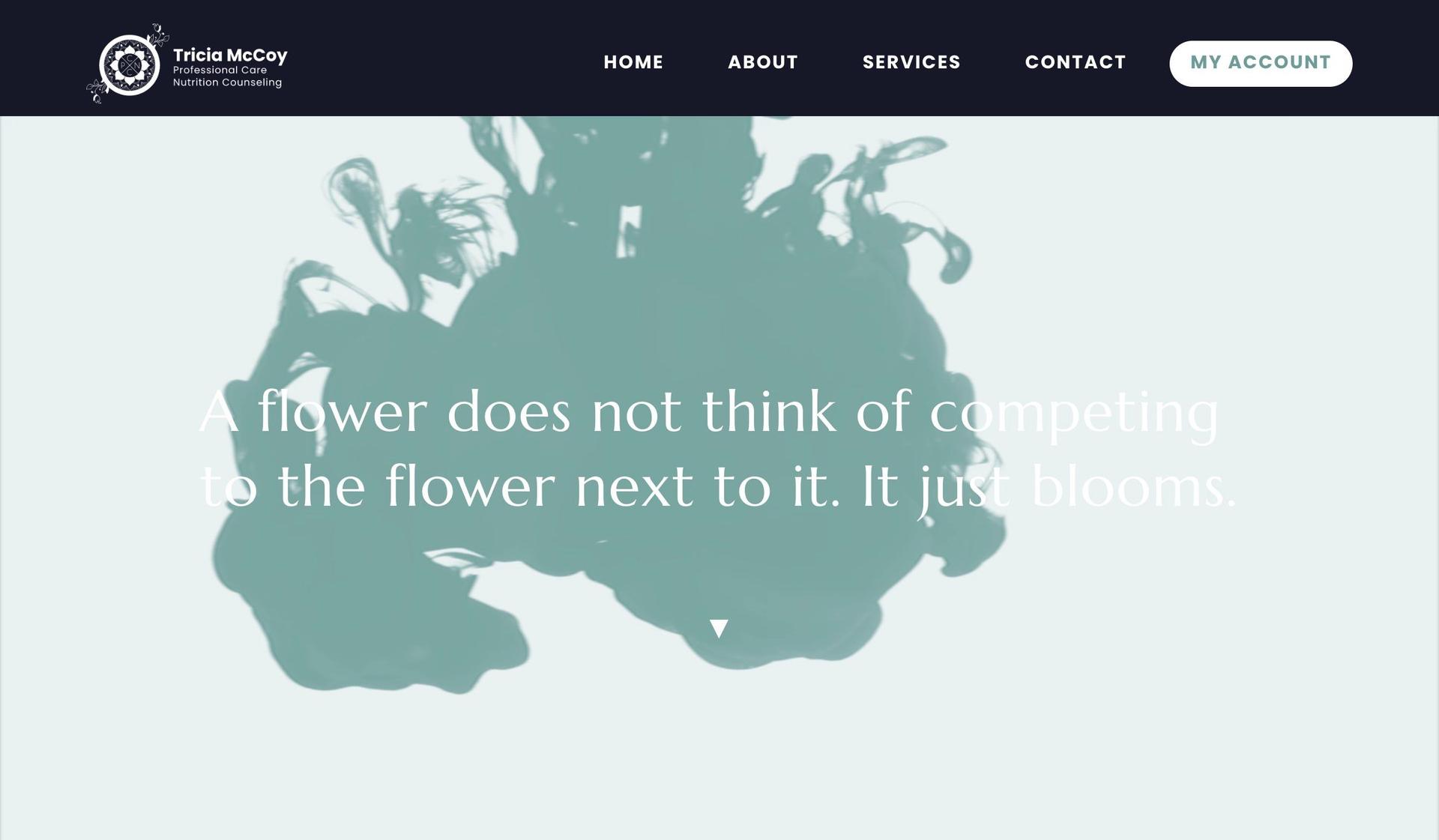 Tricia McCoy-dietitian website examples