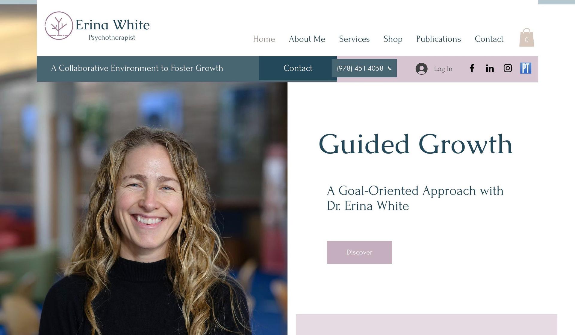 Erina White-medical practice websites
