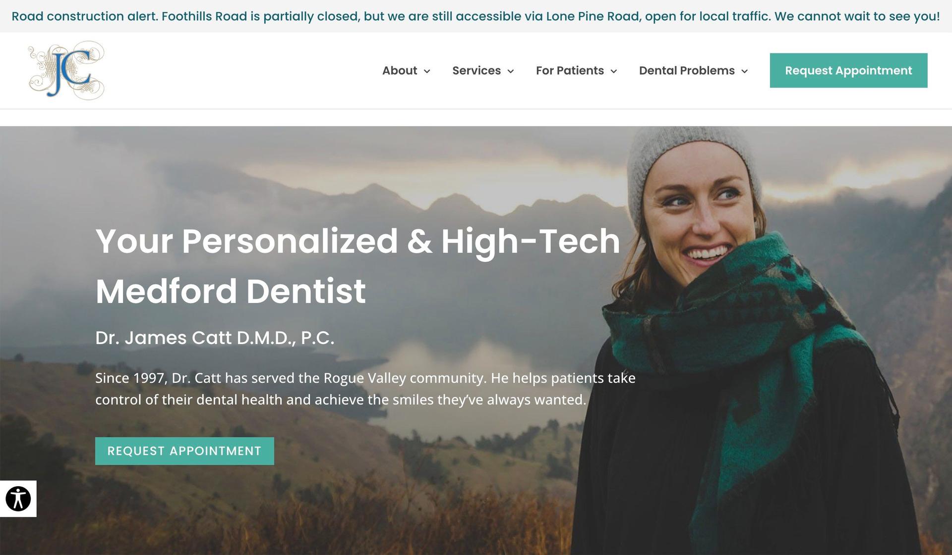 Rogue Valley Dentist-doctor websites