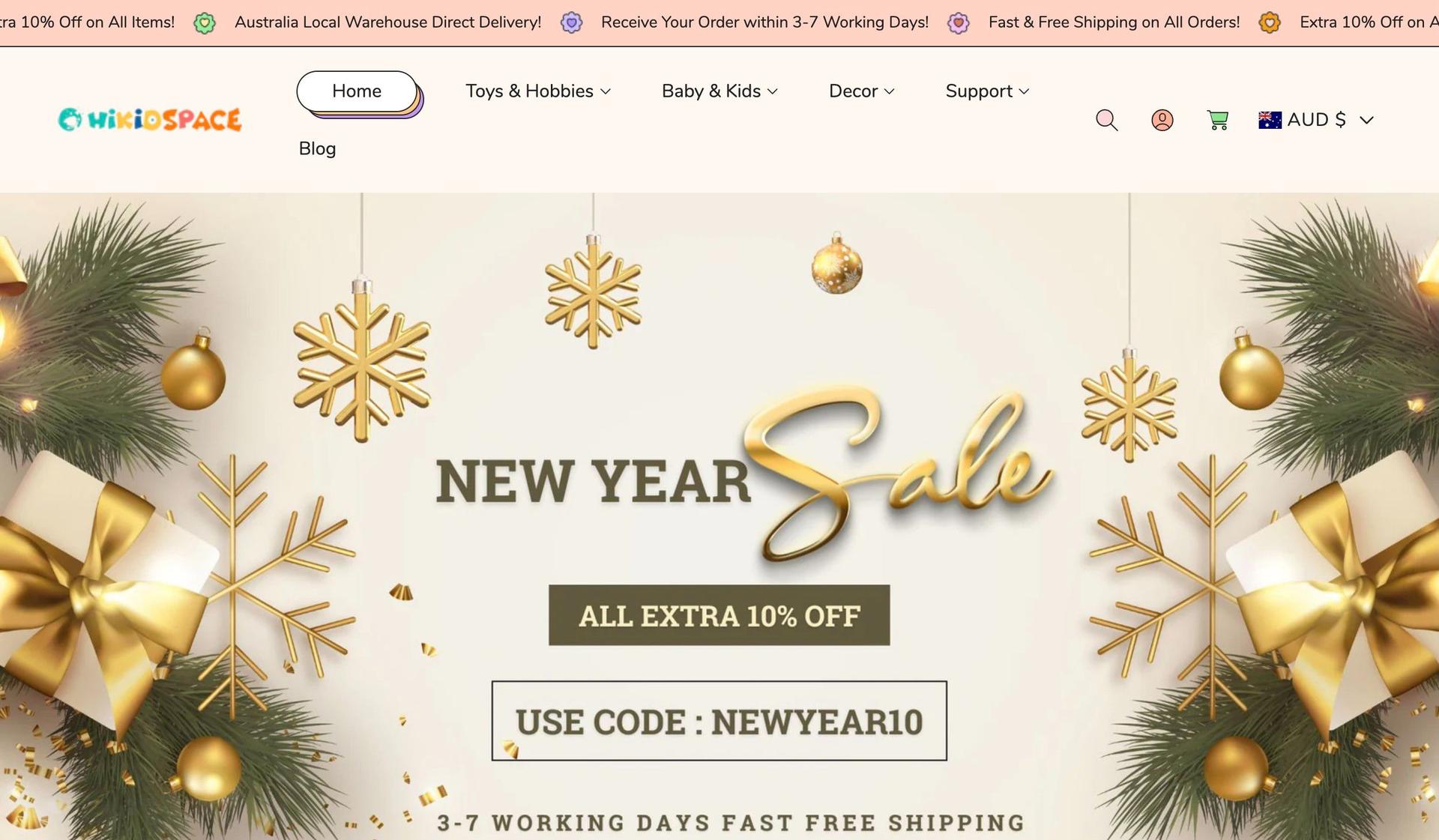 Hikid Space-shopify dropshipping store examples