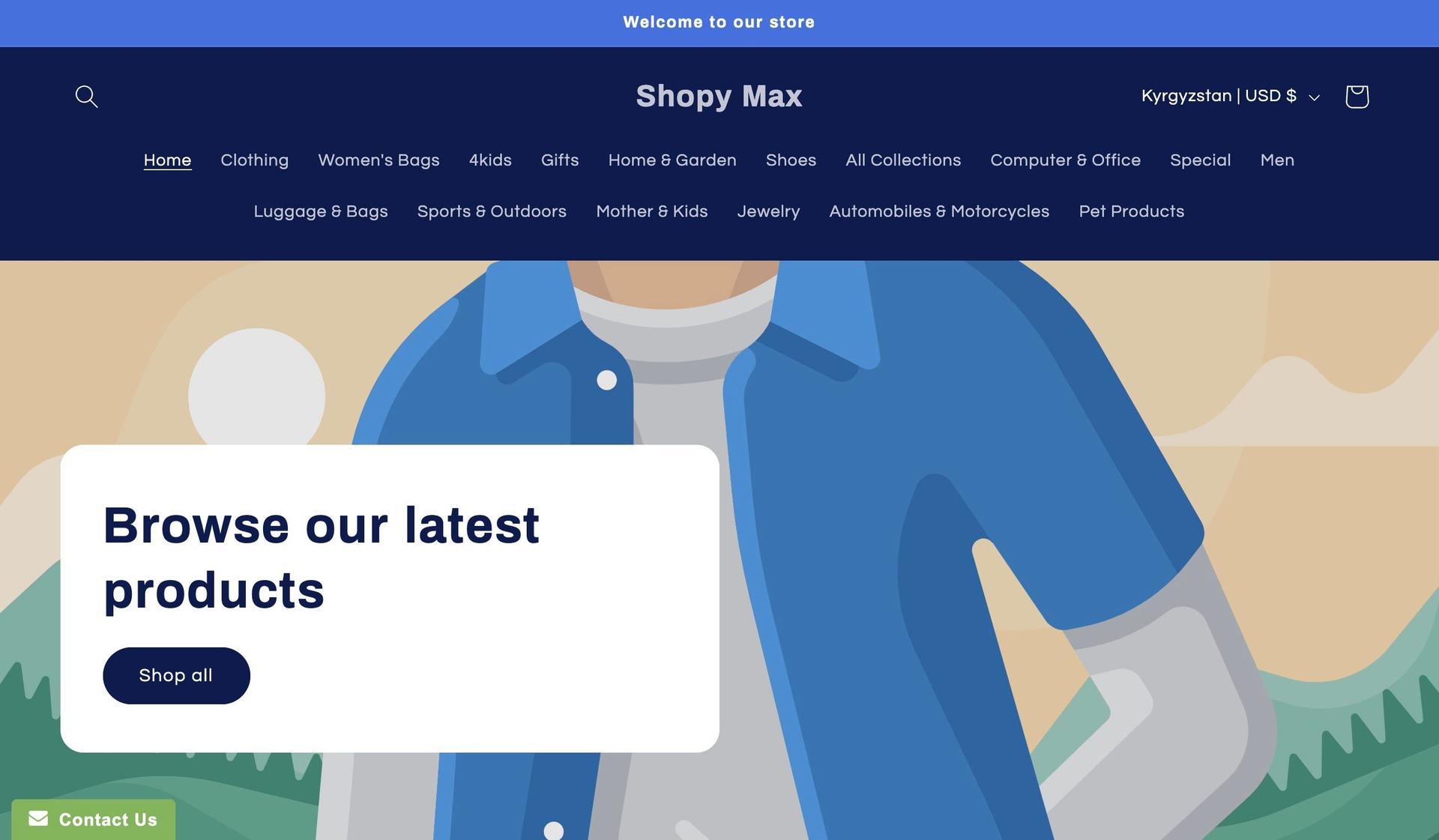 Shopy Max-shopify dropshipping store examples