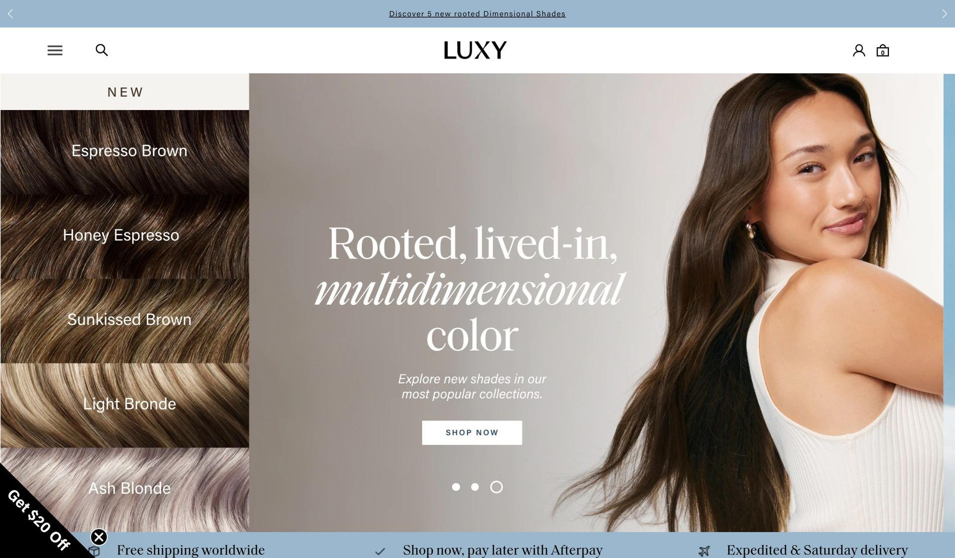 Luxy Hair-shopify beauty stores