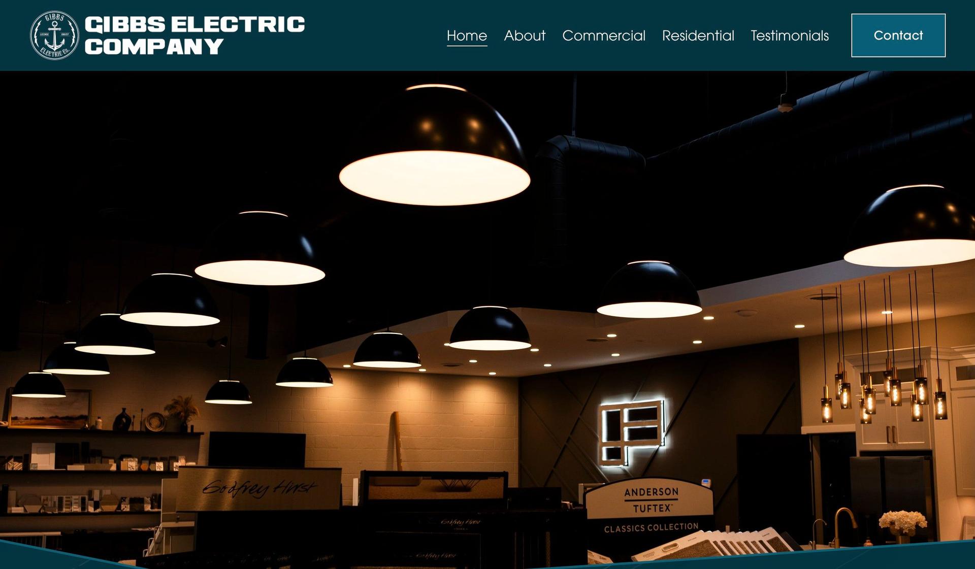 Gibbs Electric Company-electrician websites