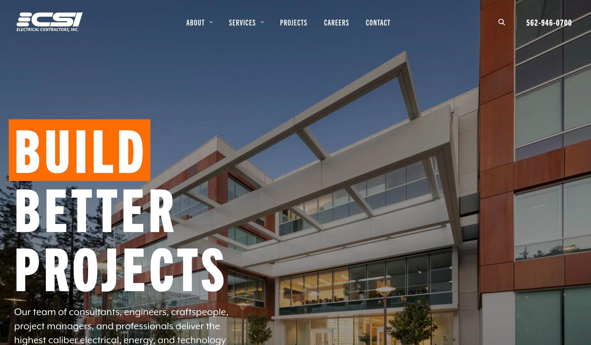 CSI Electric-electrician websites