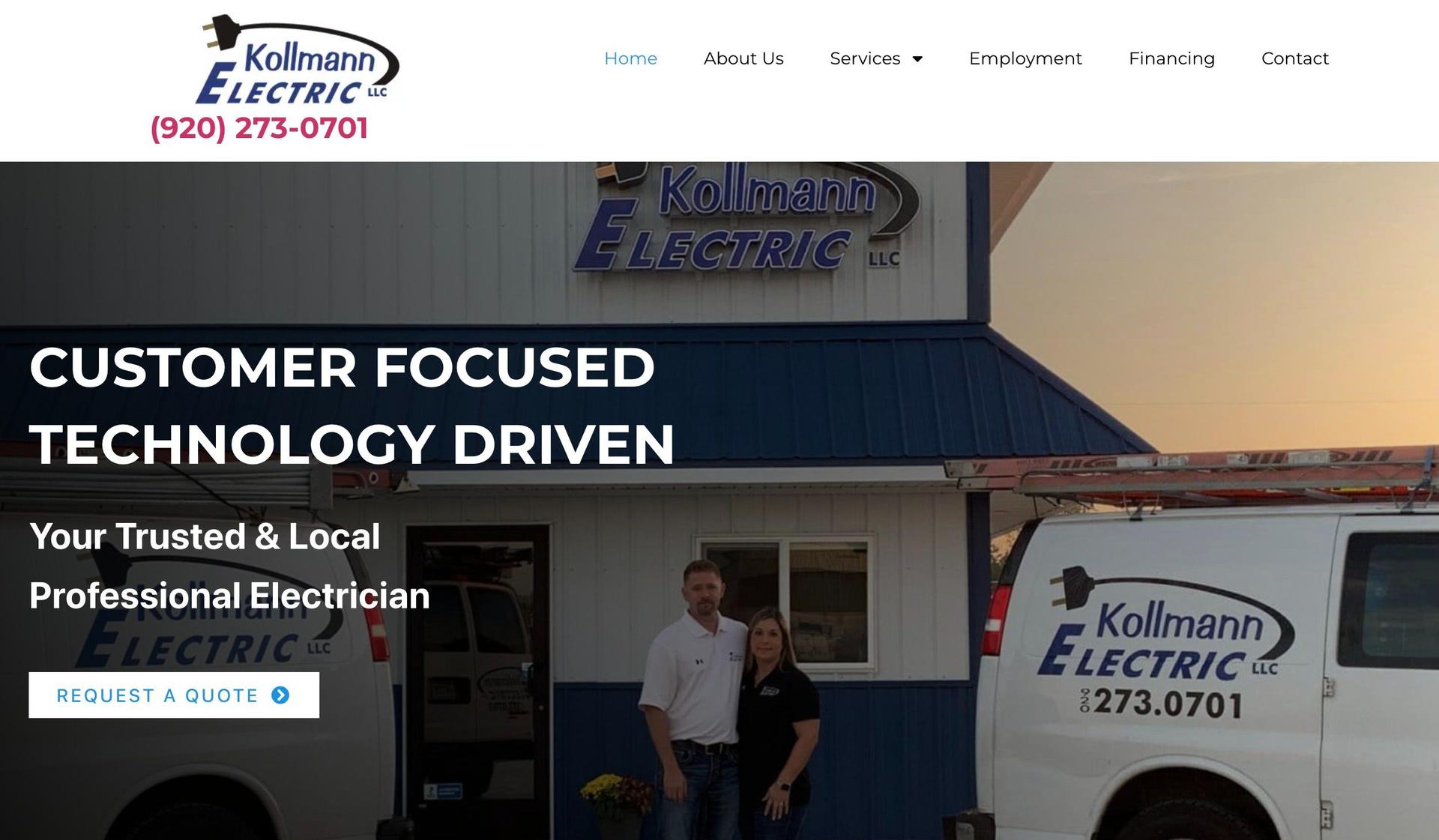 Kollmann Electric-electrician websites