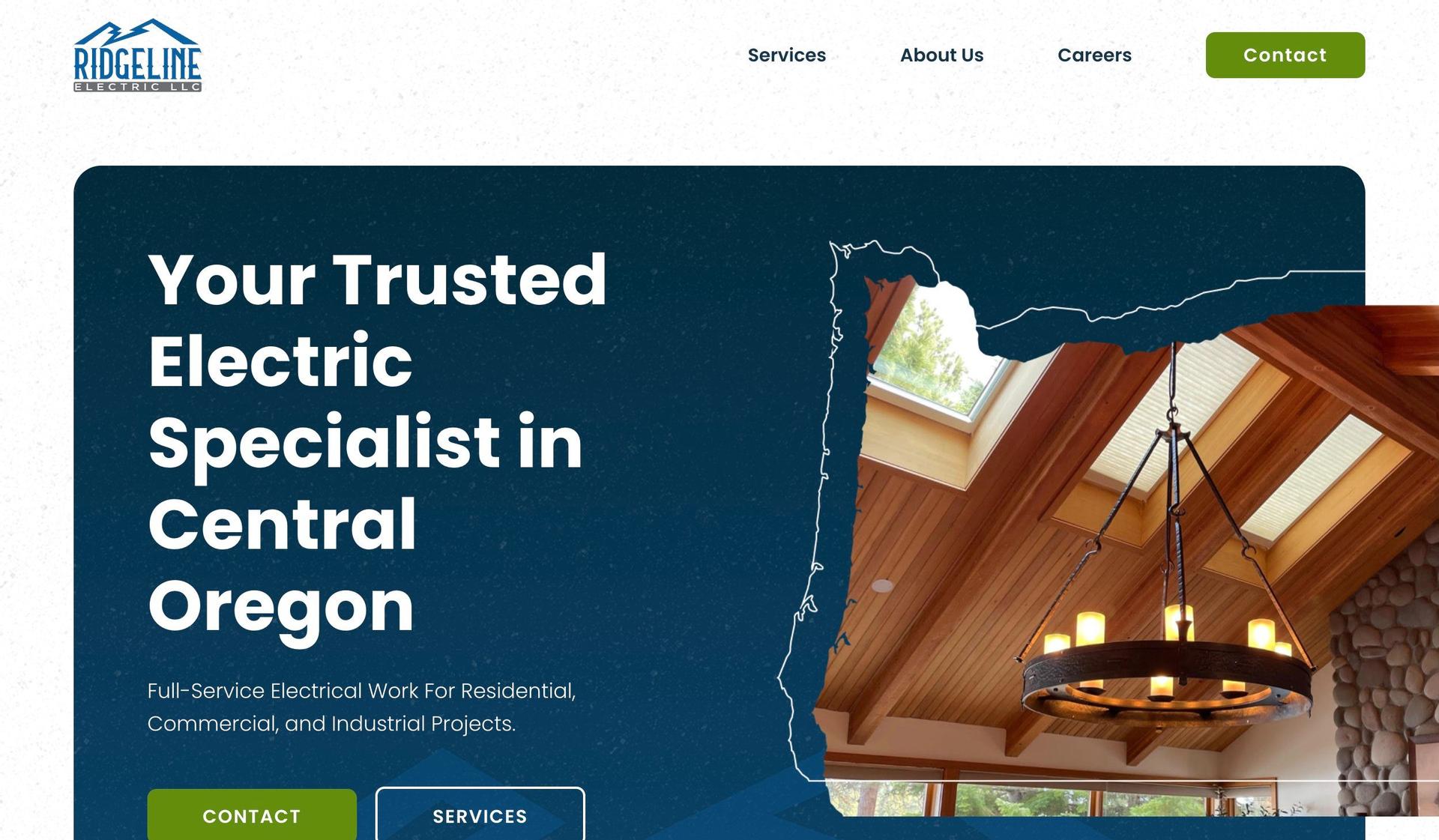 Ridgeline Electric LLC-electrician websites
