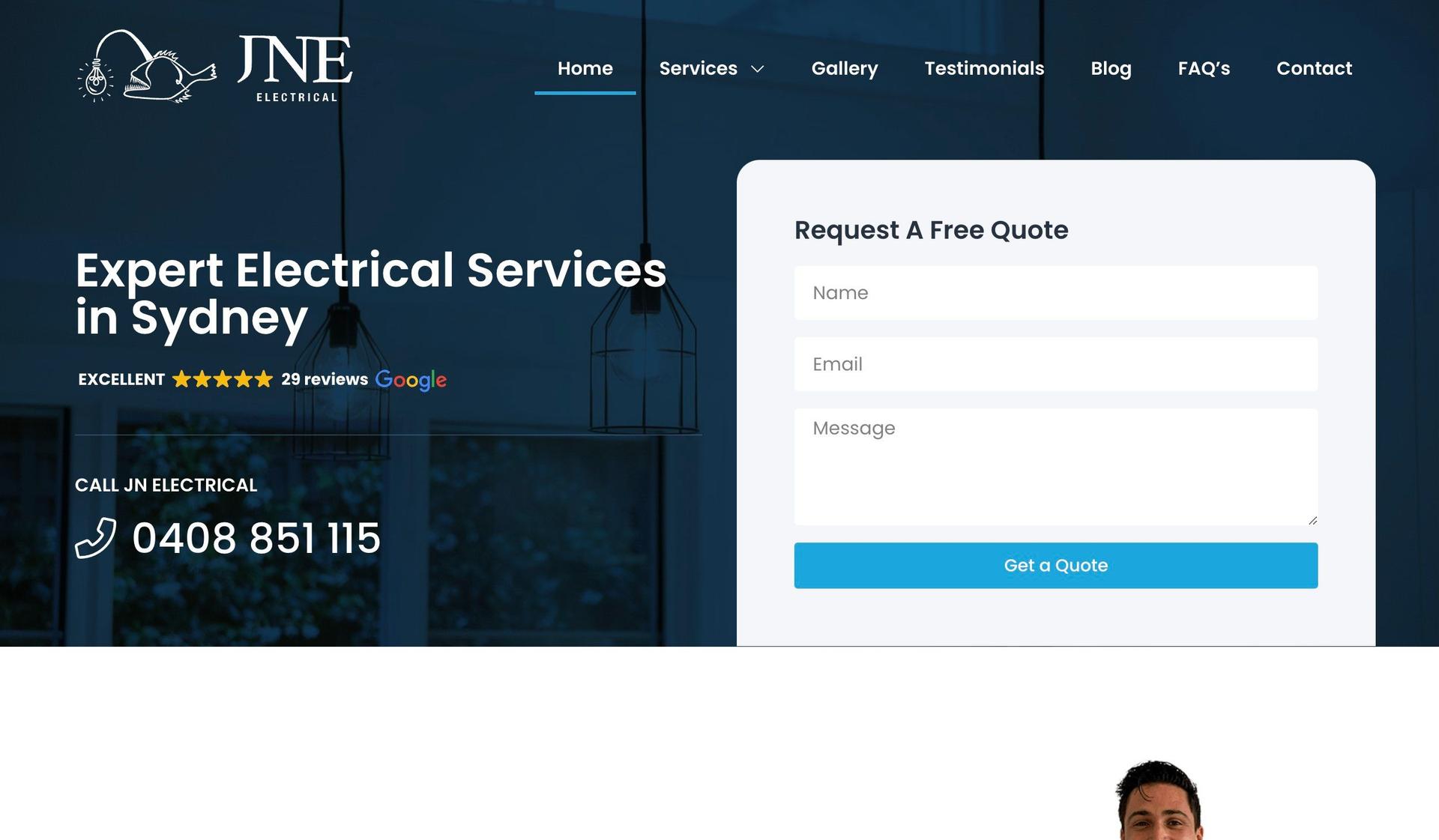 JN Electrical-electrician websites