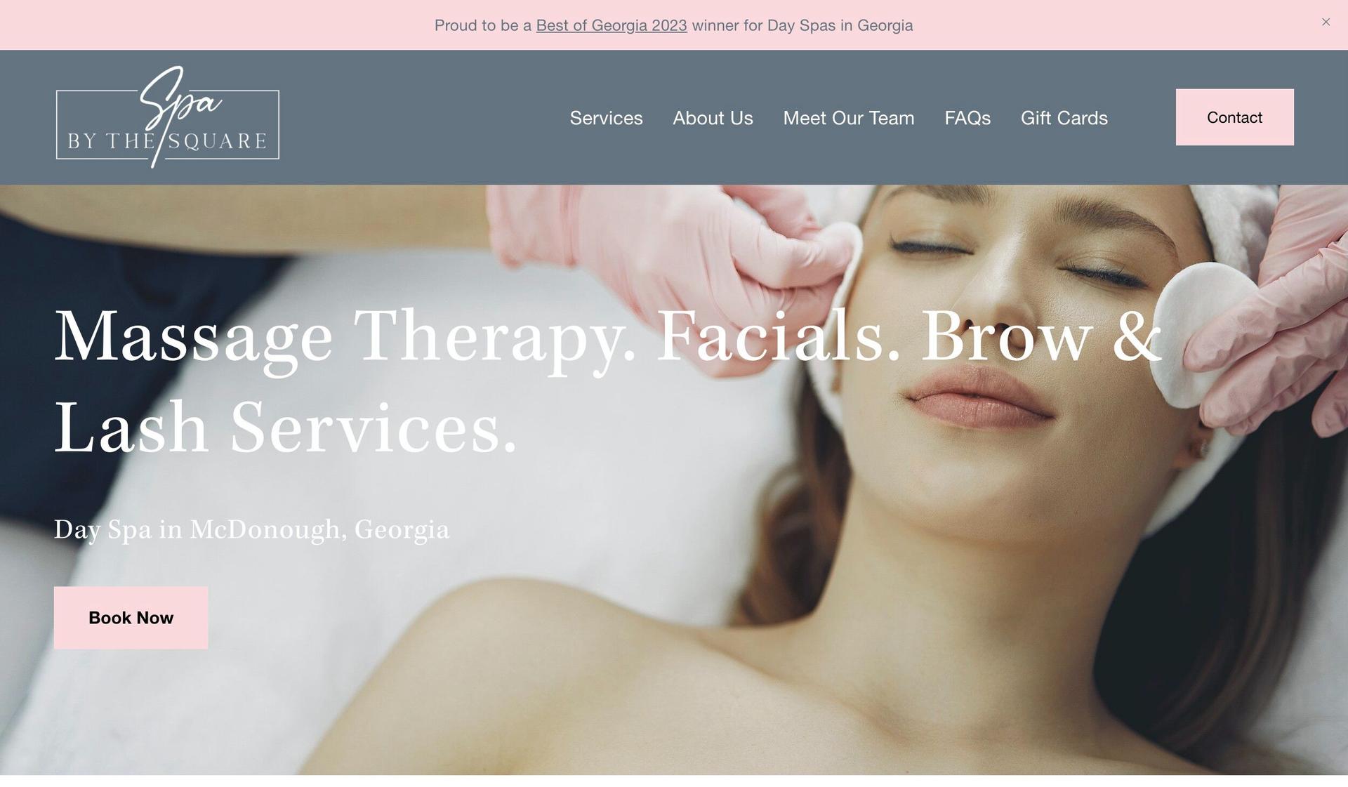 Spa by the Square-esthetician websites
