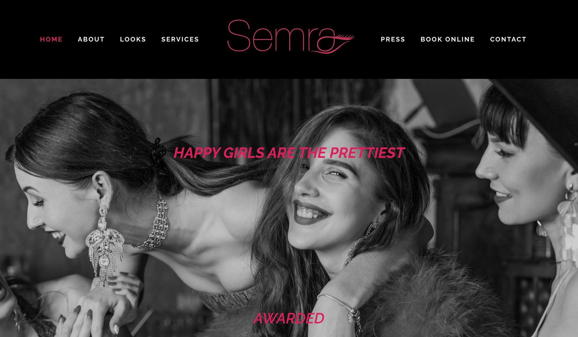 Semra DC-esthetician websites