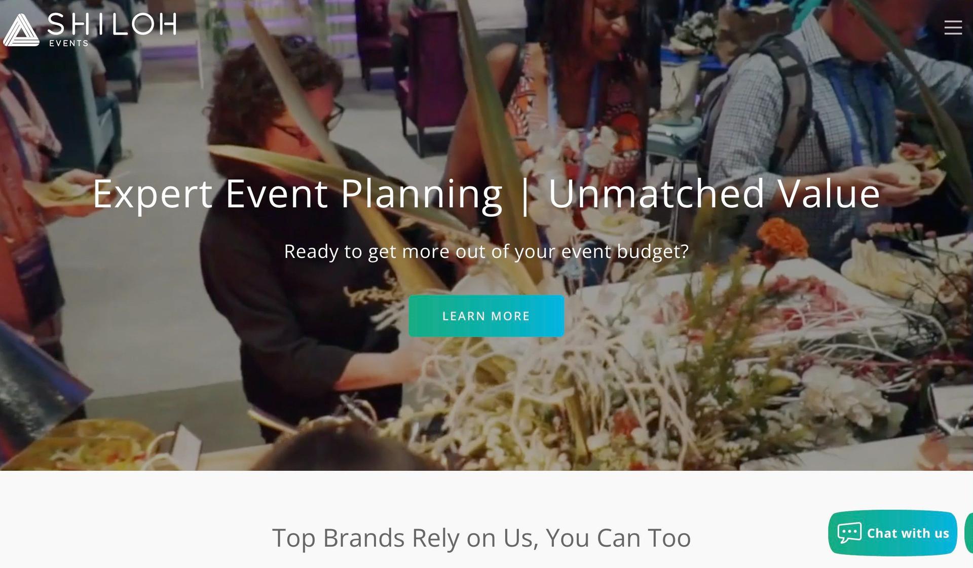 Shiloh Events-event planner websites