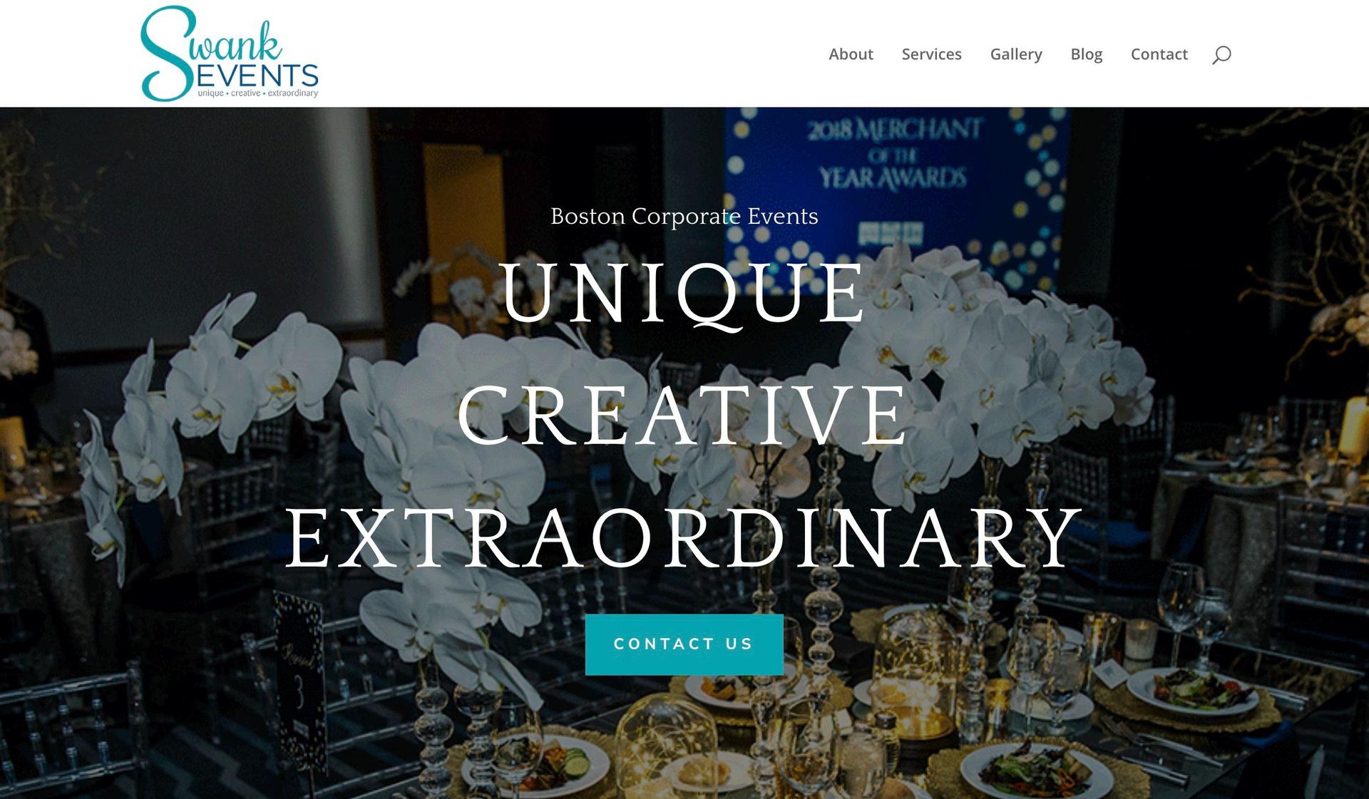 Swank Events Boston-event planner websites