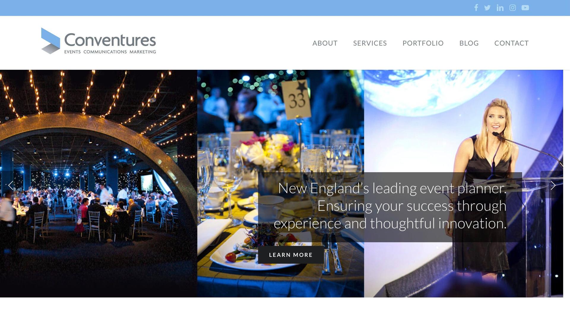 Conventures-event planner websites