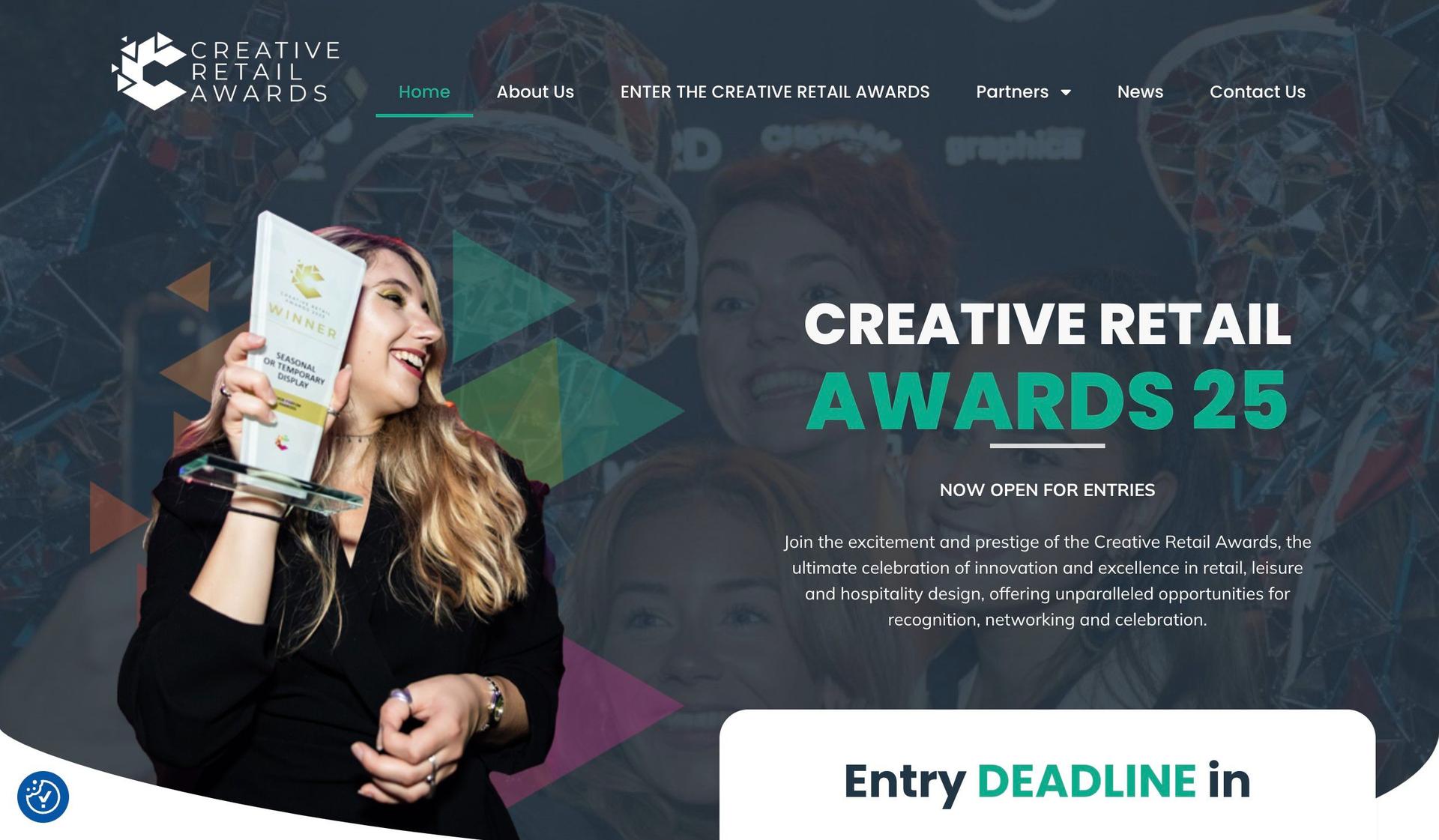 Creative Retail Awards-event websites