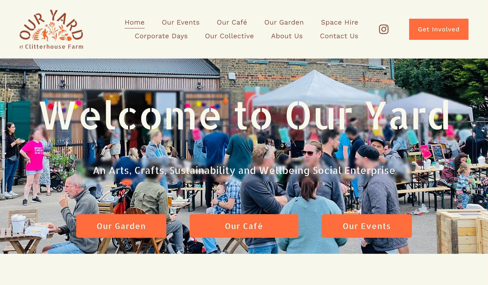 Our Yard-event websites