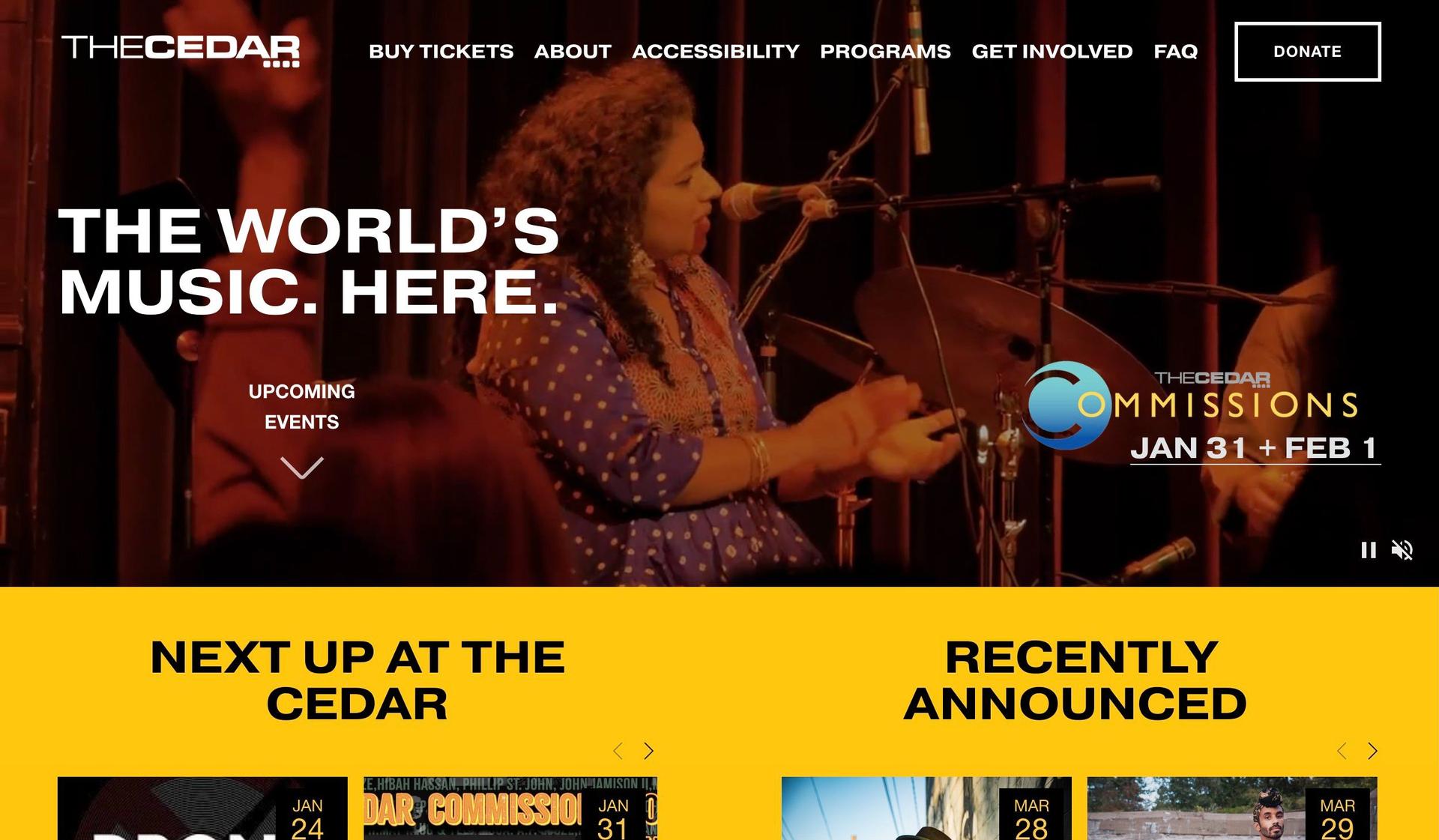 The Cedar-yellow websites