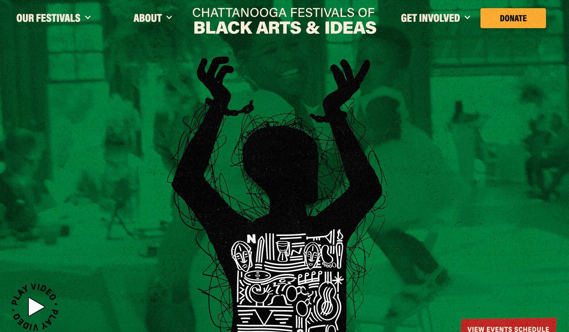 Black Arts and Ideas Fest-event websites