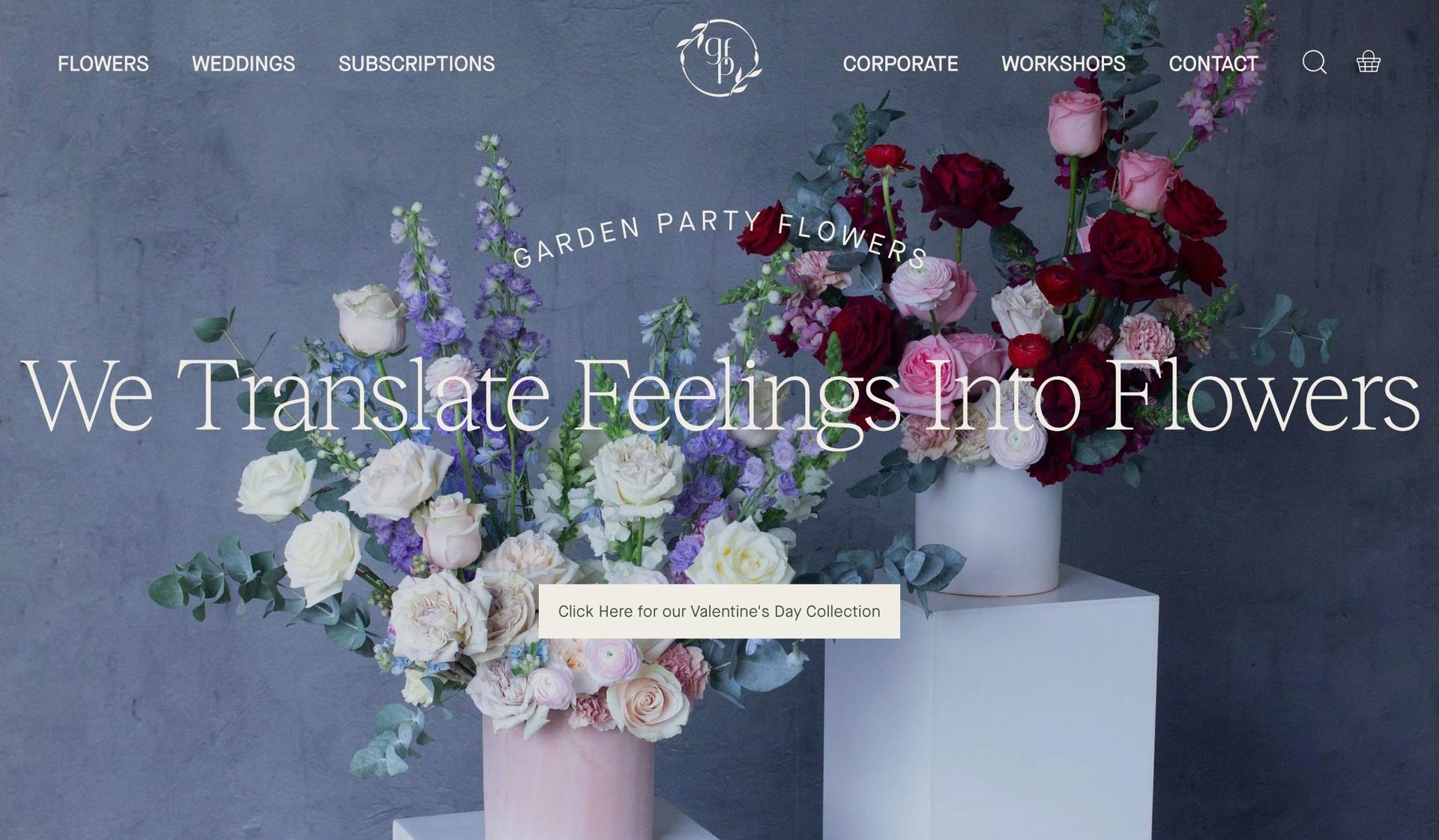 Garden Party Flowers-florist flower shop websites