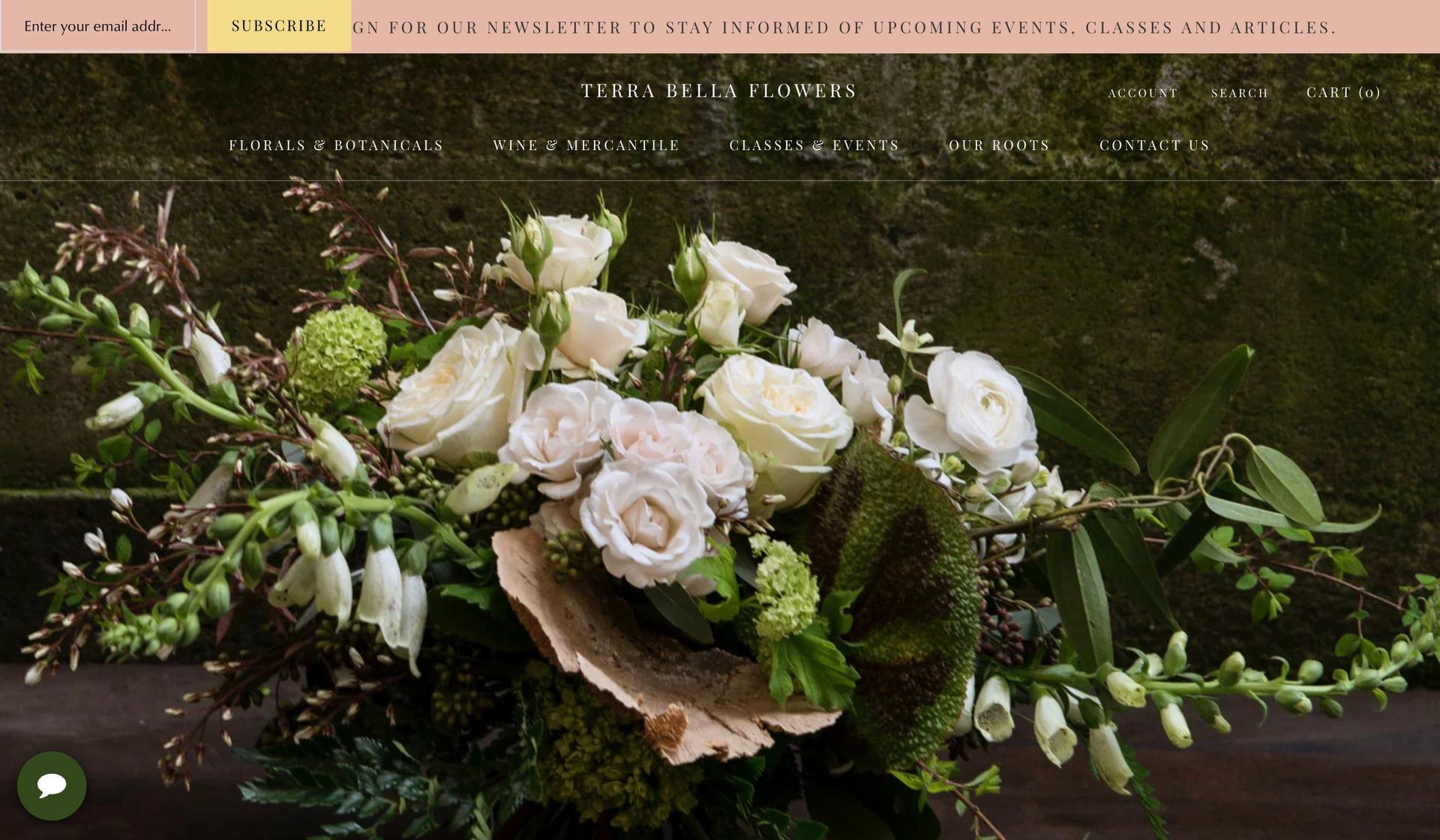 Terra Bella Flowers-florist flower shop websites