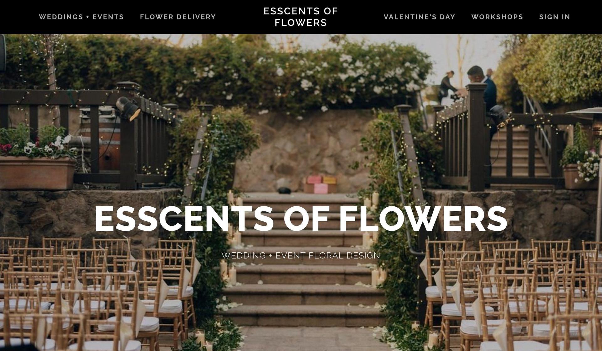 Esscents of Flowers-florist flower shop websites