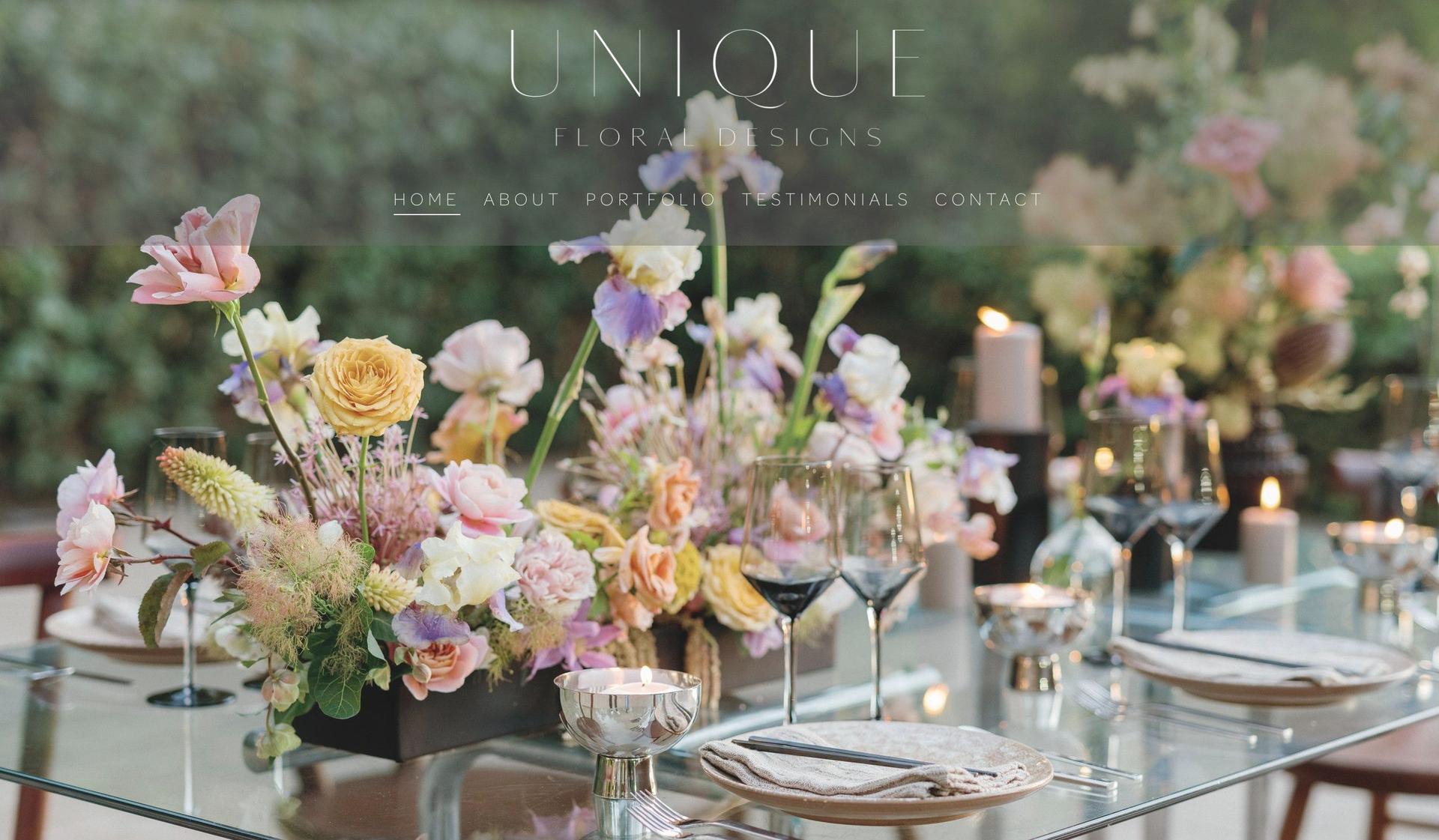 Unique Floral Designs-florist flower shop websites
