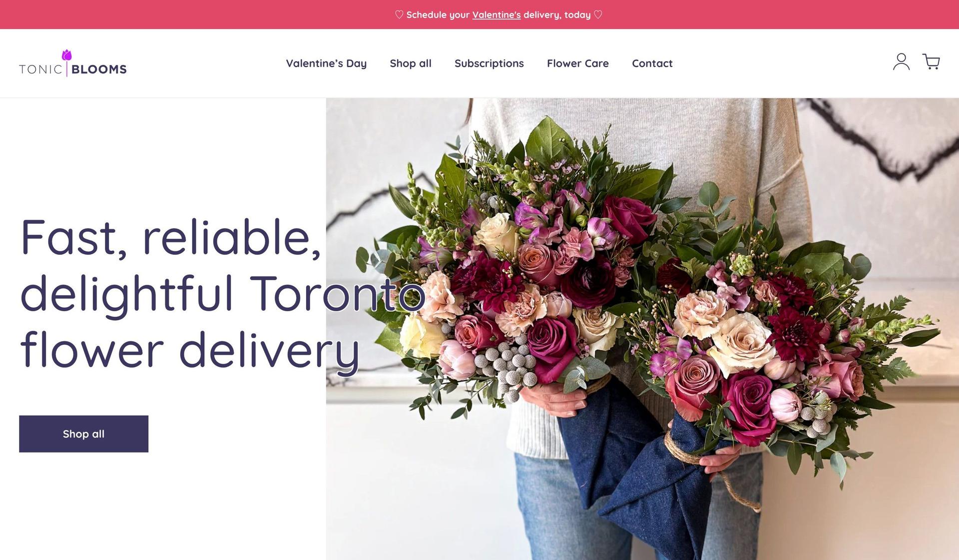 Tonic Blooms-florist flower shop websites