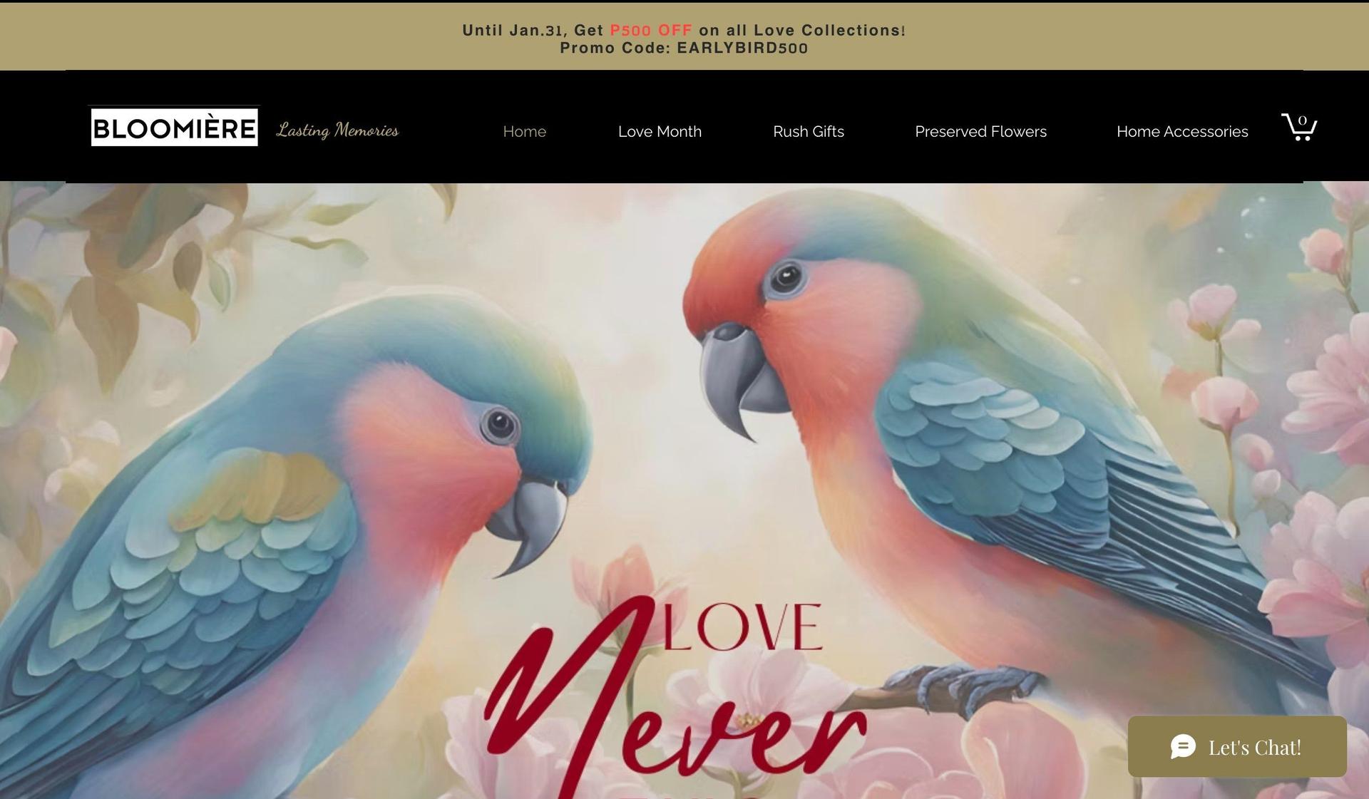 Bloomiere-florist flower shop websites