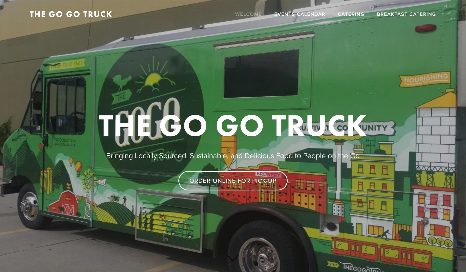 The Go Go Truck-food truck websites