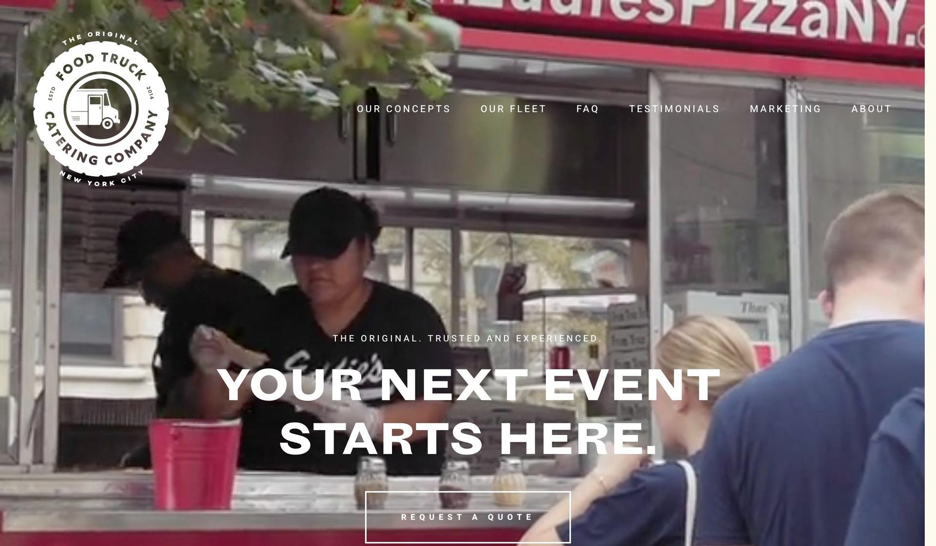 Food Truck Catering Company-food truck websites