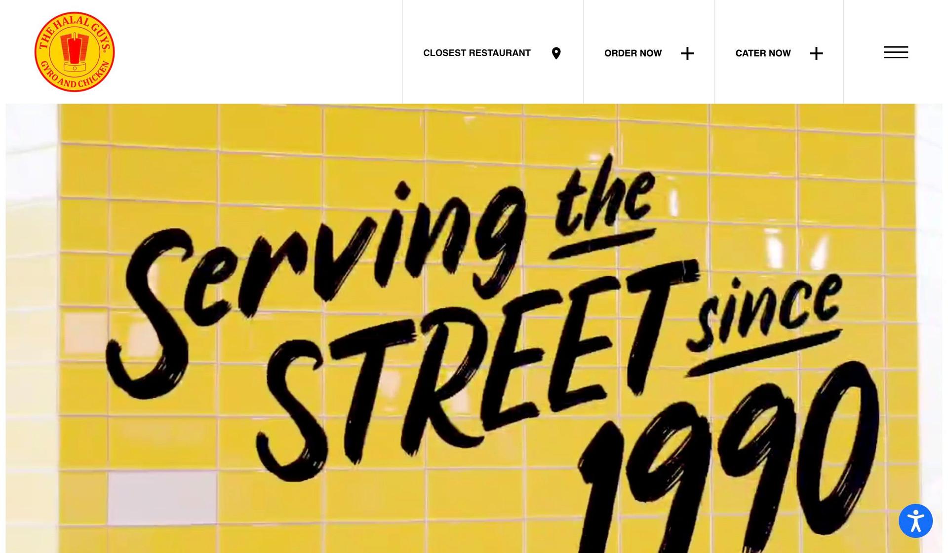 The Halal Guys-food truck websites