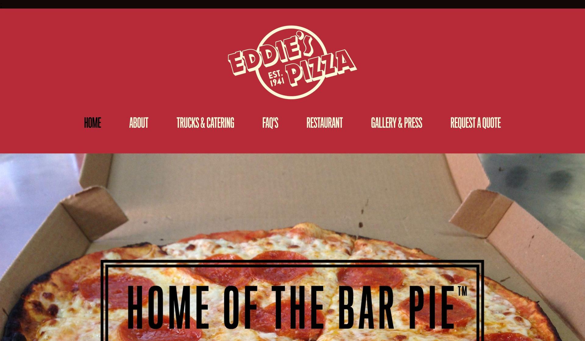 Eddie's Pizza NY-food truck websites