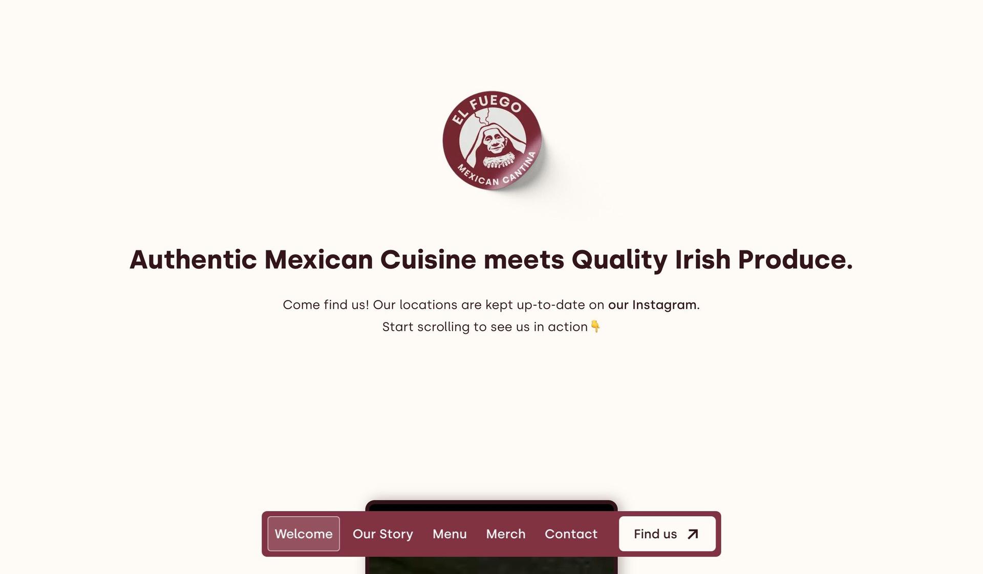 El Fuego-food truck websites