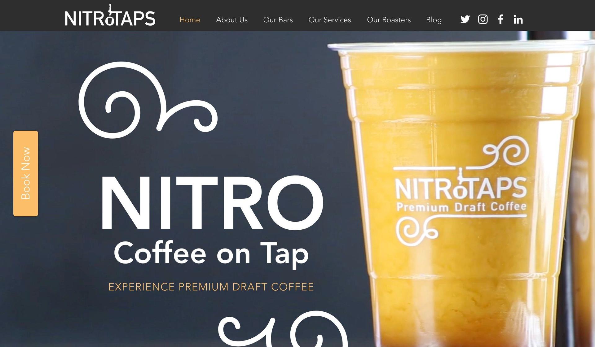 Nitro Taps-food truck websites