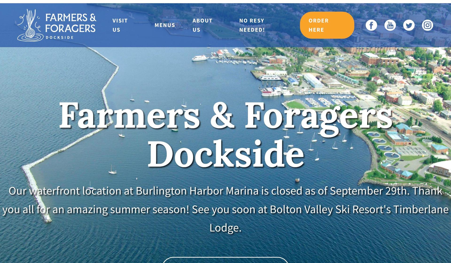 Vermont Farmers and Foragers-food truck websites
