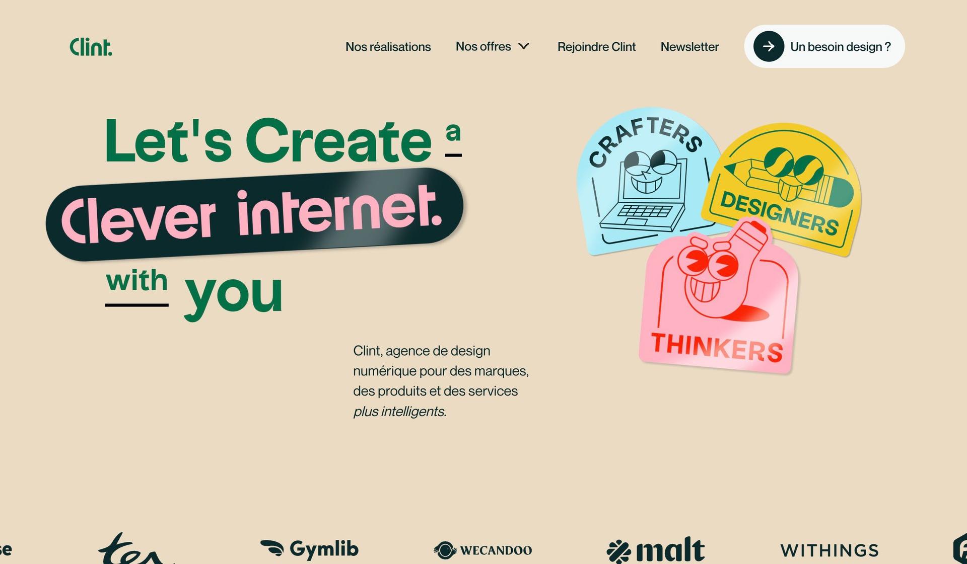 Clint Agency-green websites