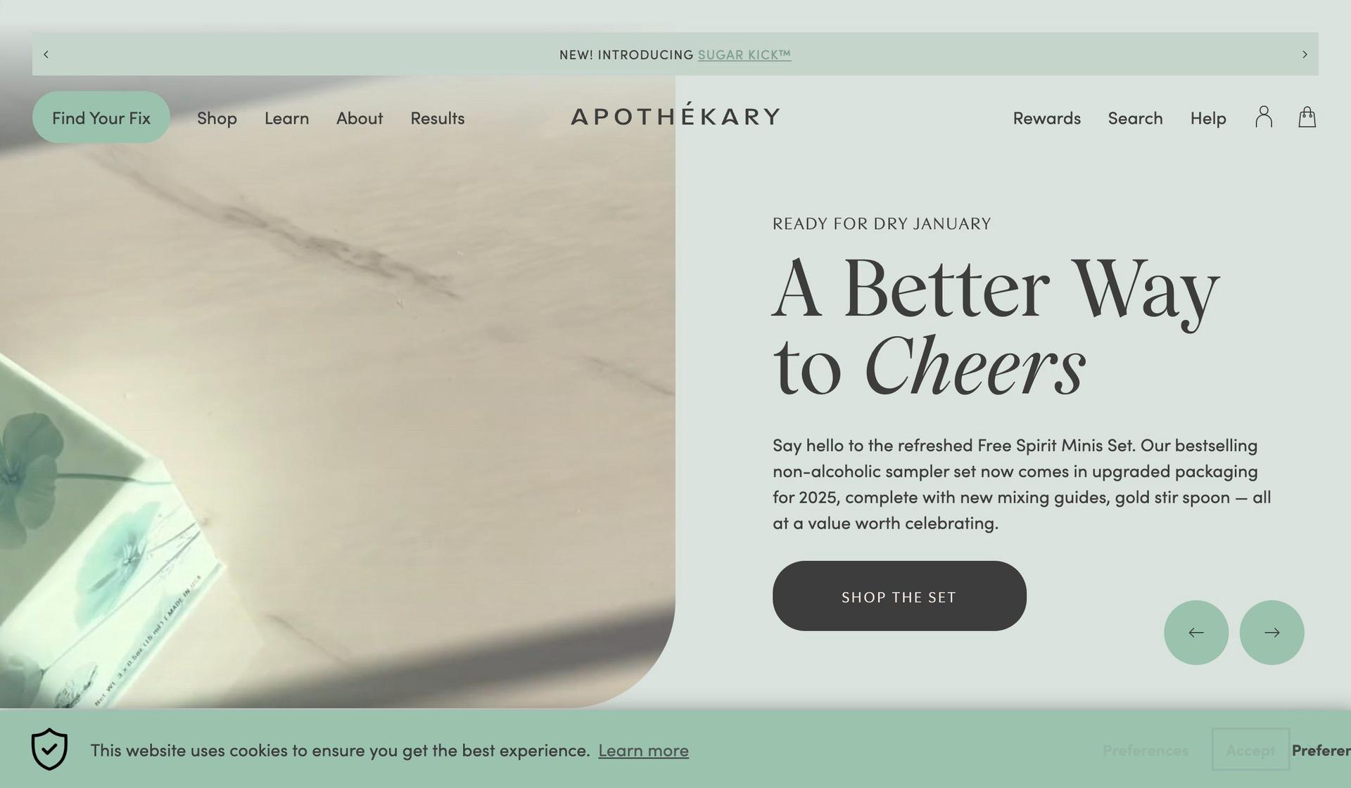 Apothekary-green websites