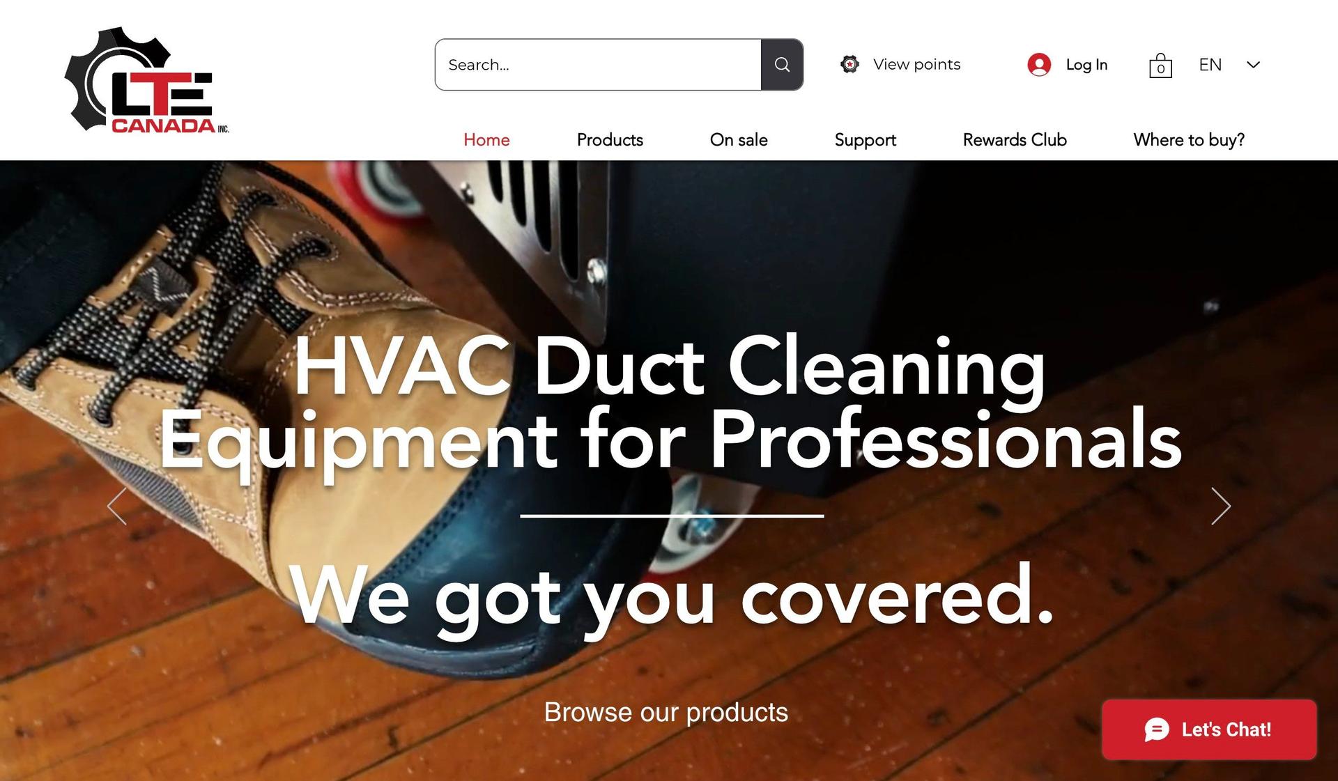 LTE Canada-hvac websites