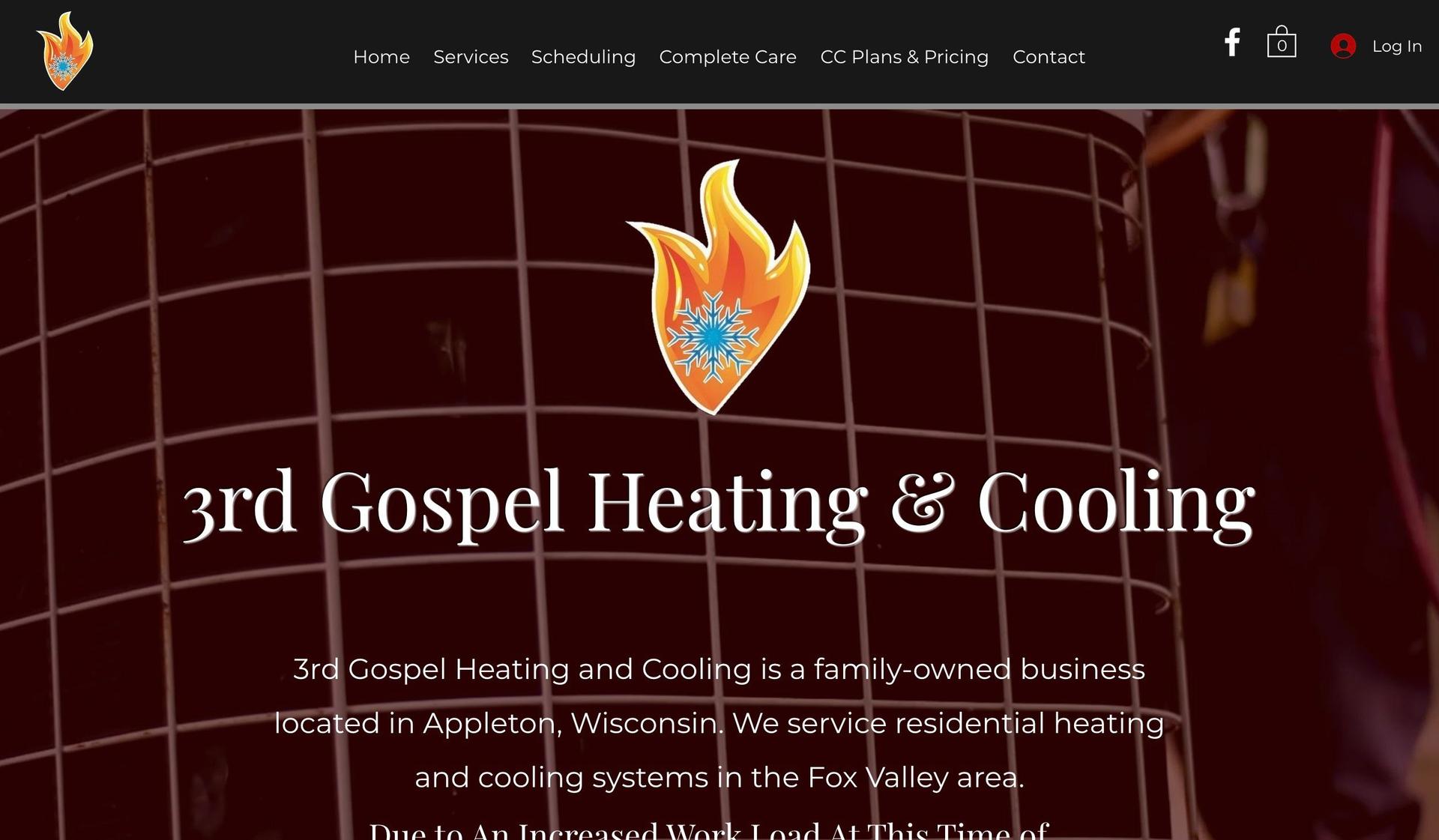 3rd Gospel Heating-hvac websites