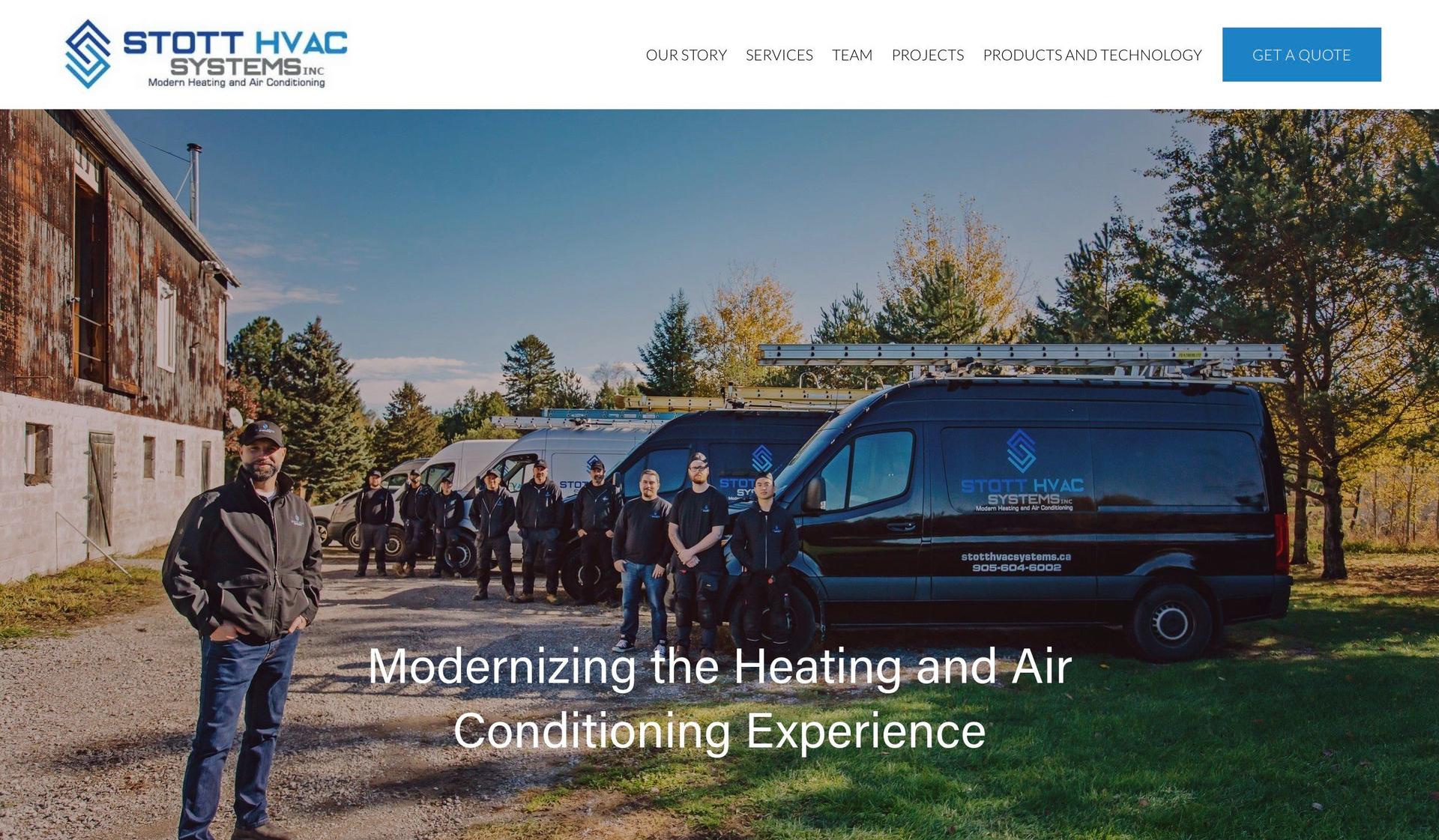 Stott HVAC Systems-hvac websites